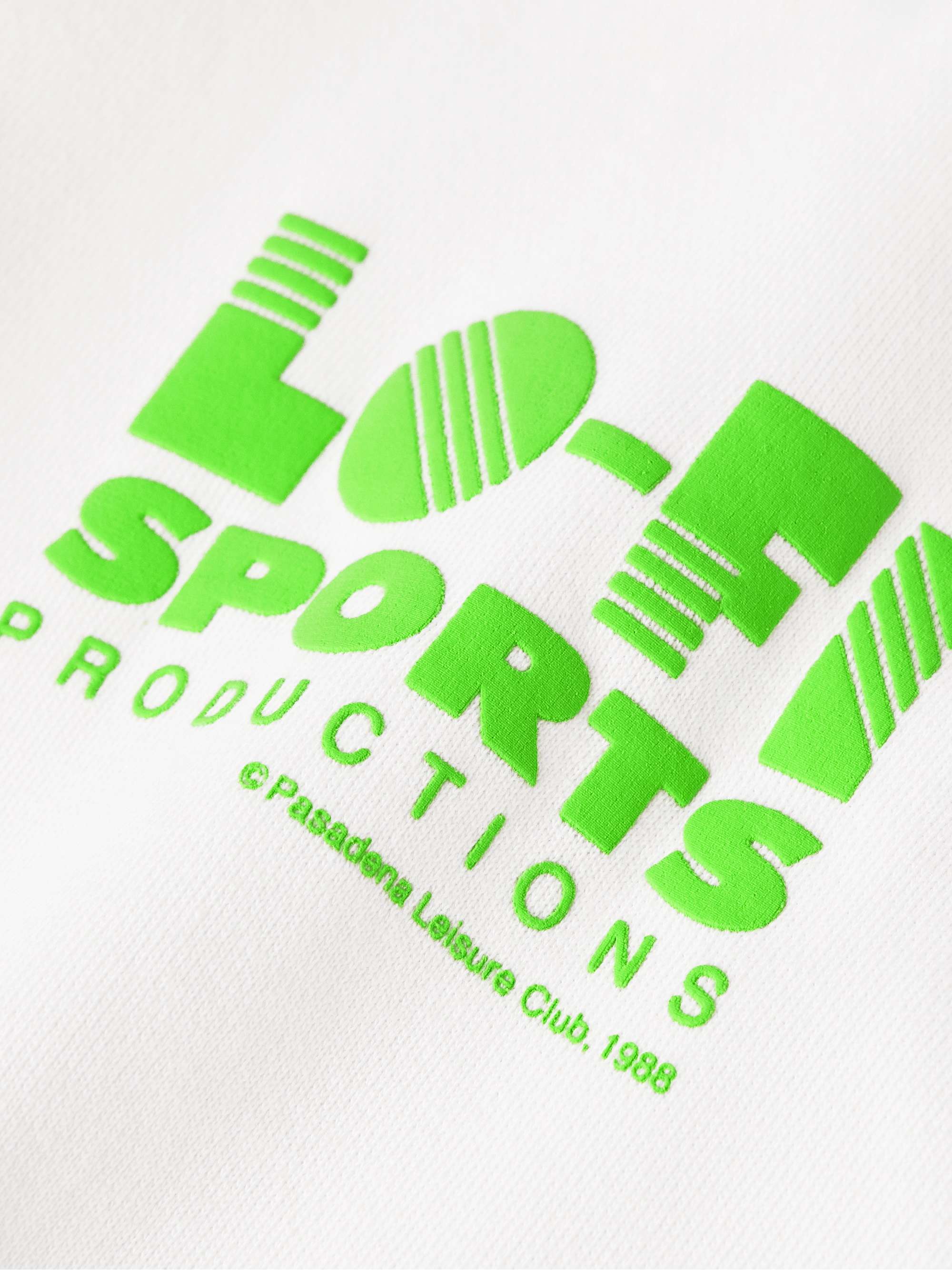 PASADENA LEISURE CLUB Lo-Fi Logo-Print Cotton-Jersey Sweatshirt for Men ...