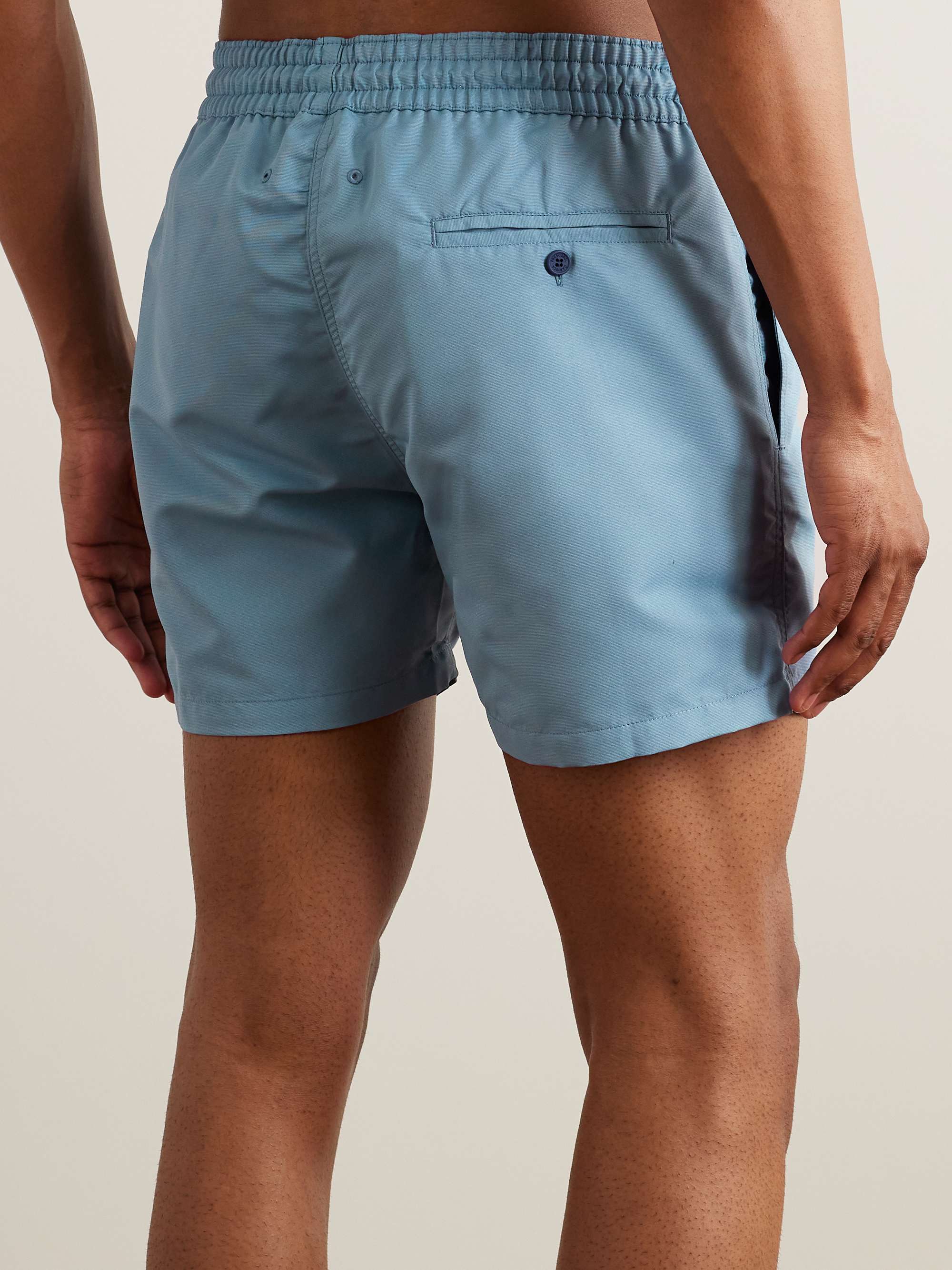 FRESCOBOL CARIOCA Slim-Fit Short-Length Swim Shorts