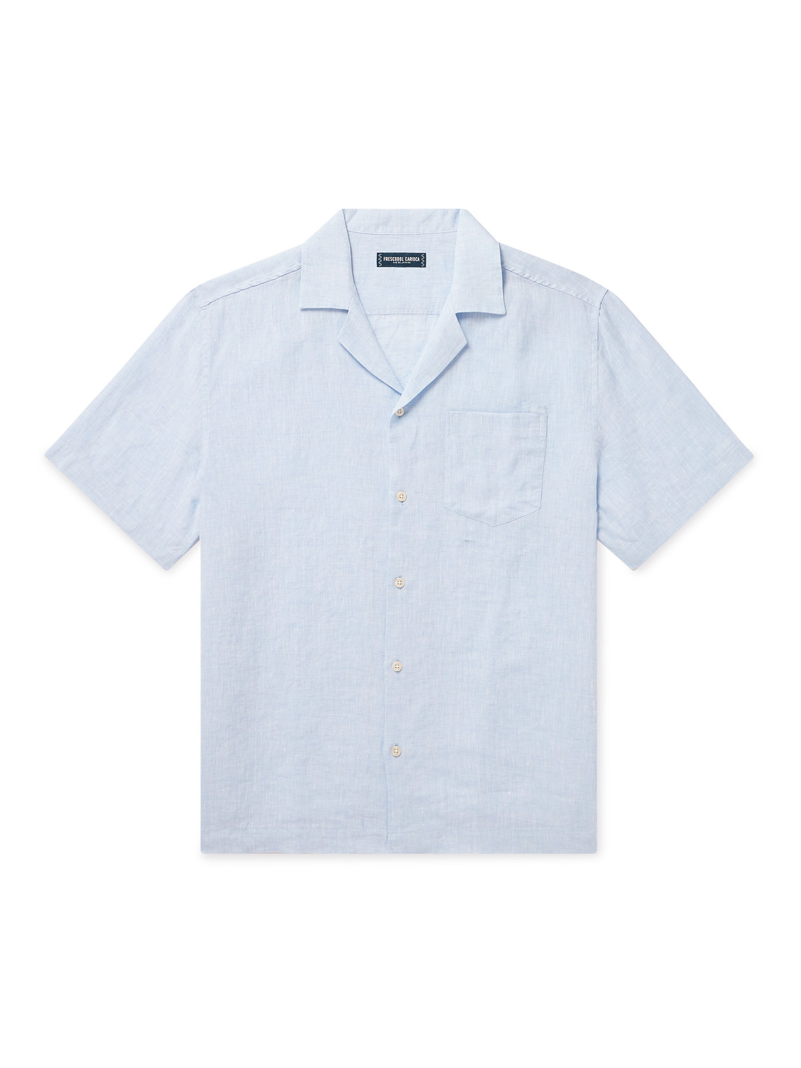 Frescobol Carioca - Emilio Herringbone Cotton-Twill Shirt