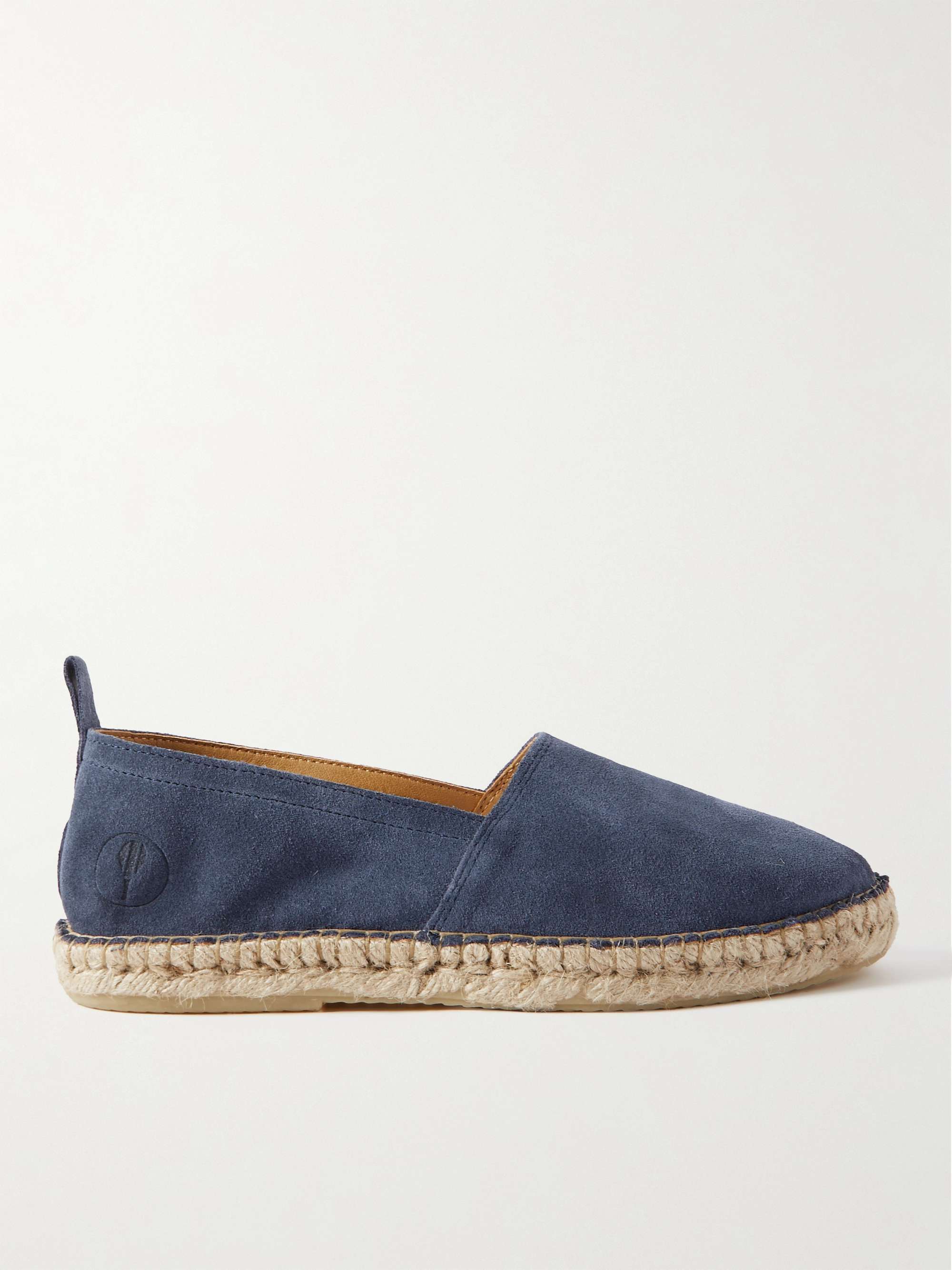 Navy discount suede espadrilles