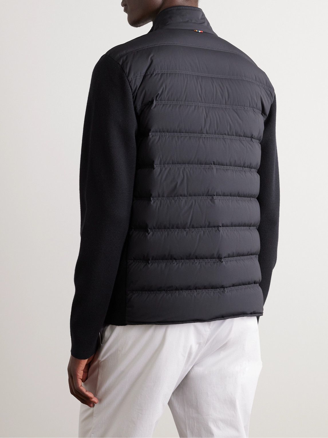 ORLEBAR BROWN WALLACE QUILTED SHELL AND MERINO WOOL DOWN JACKET