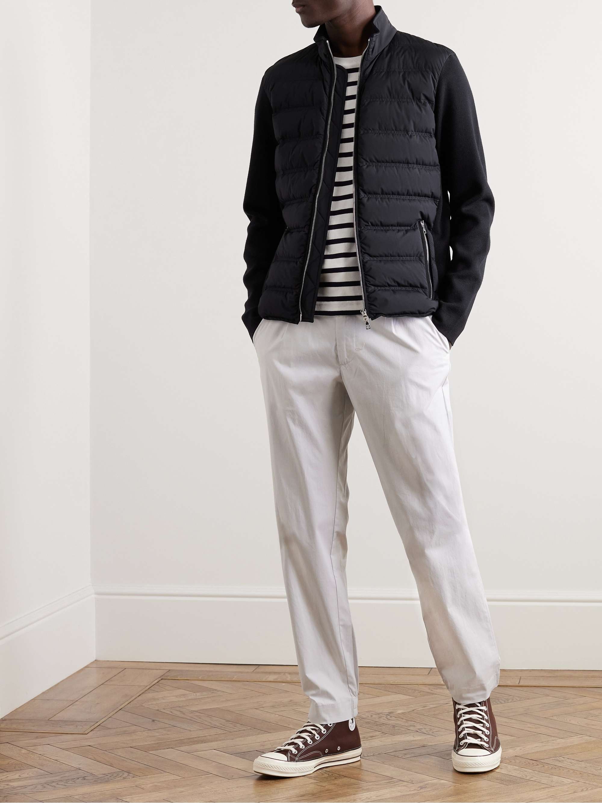 ORLEBAR BROWN Wallace Quilted Shell and Merino Wool Down Jacket