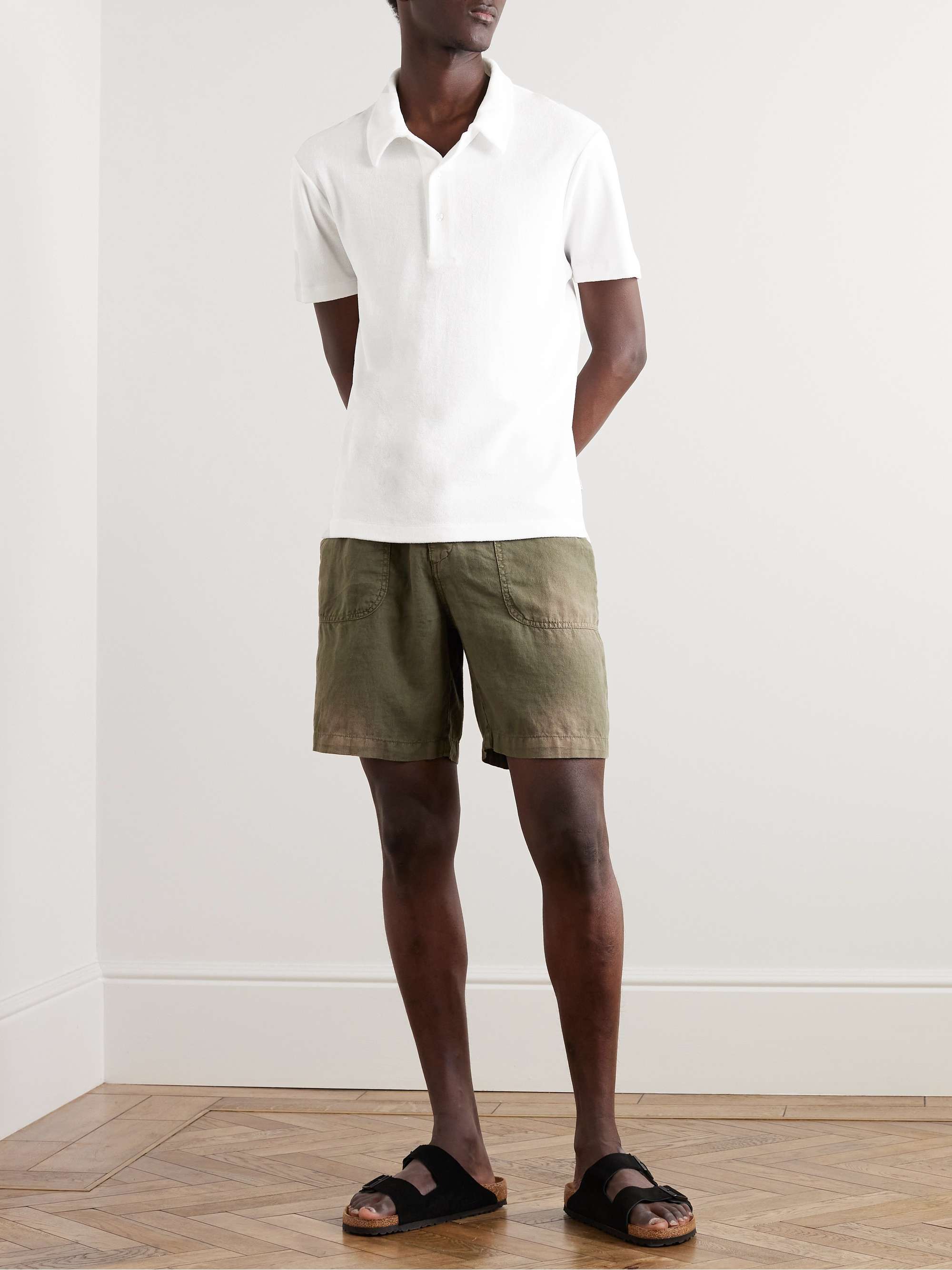 orlebar brown terry polo sale