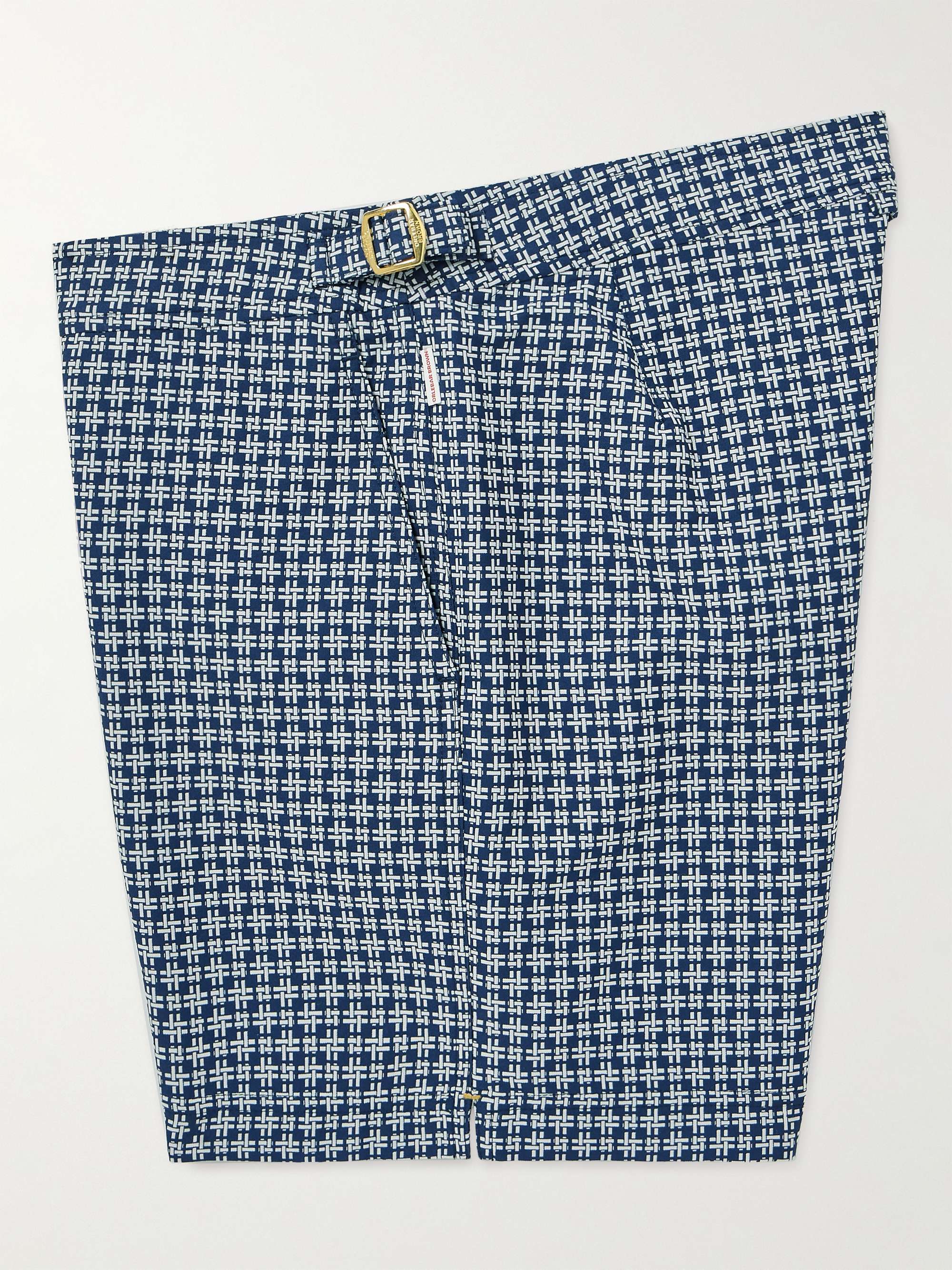 ORLEBAR BROWN + James Bond 007 Bulldog Mid-Length Printed Swim Shorts