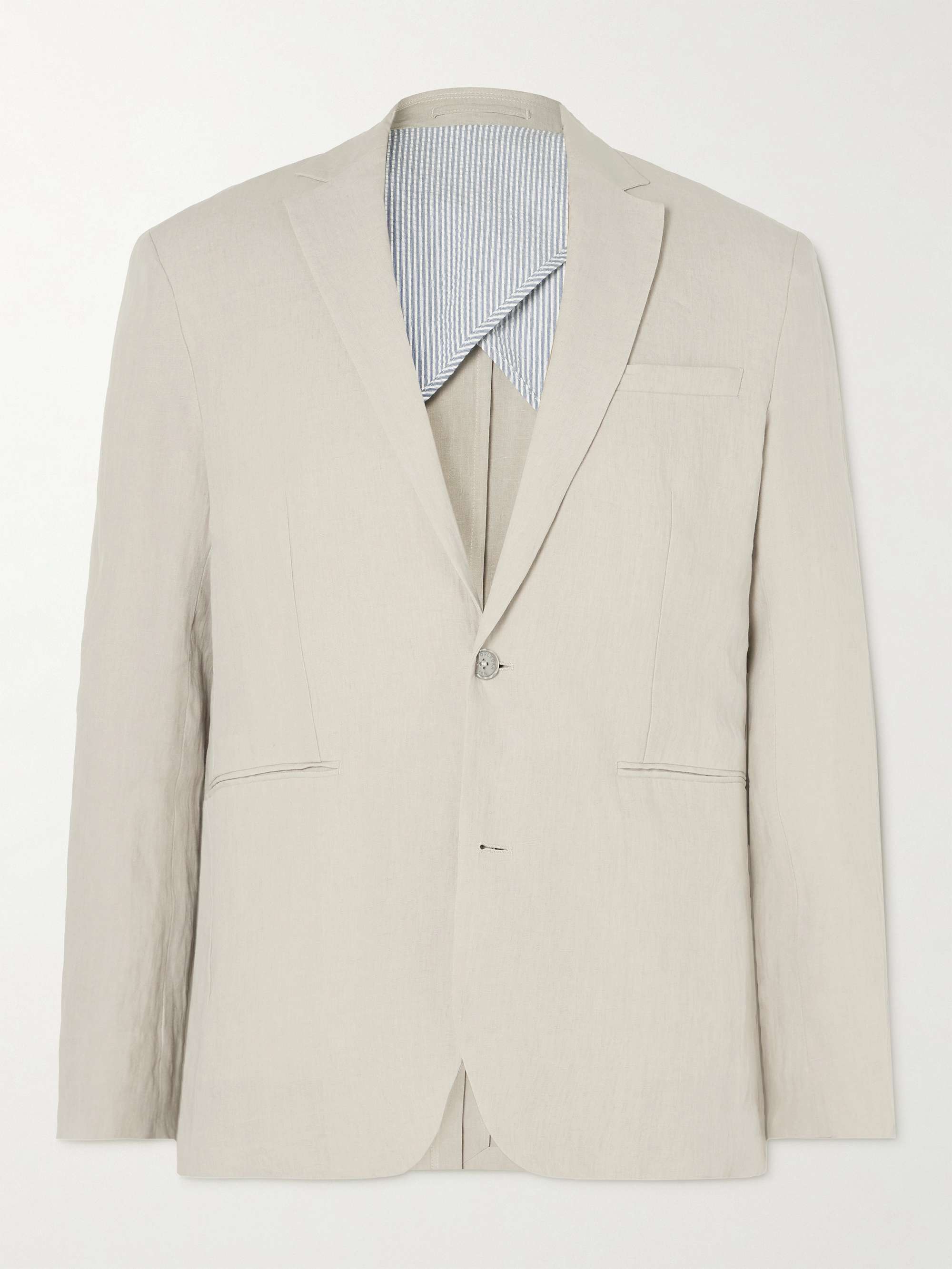 007 Ullock Unstructured Linen Blazer