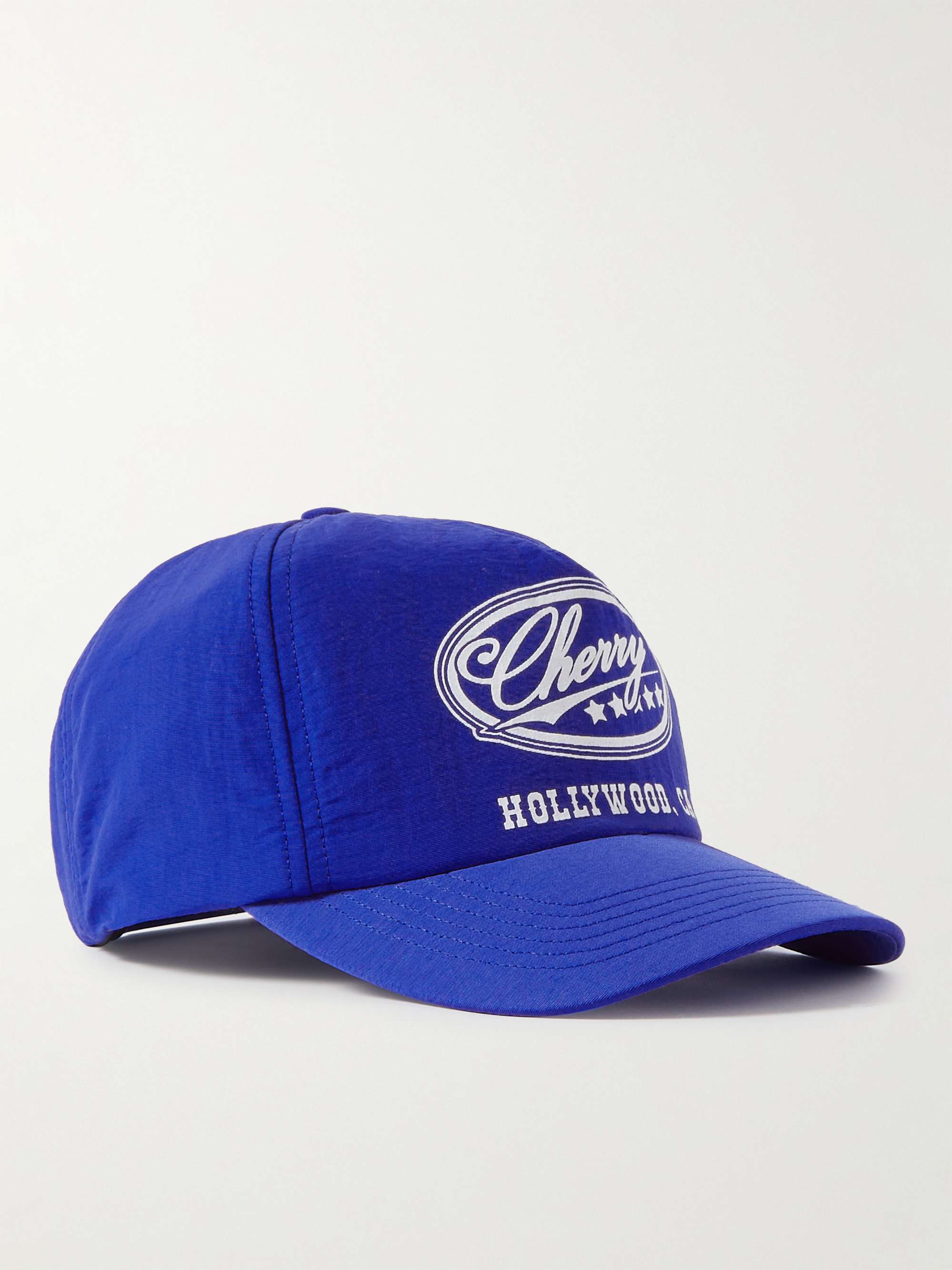 Buy Blue Logo Print Baseball Cap for Men