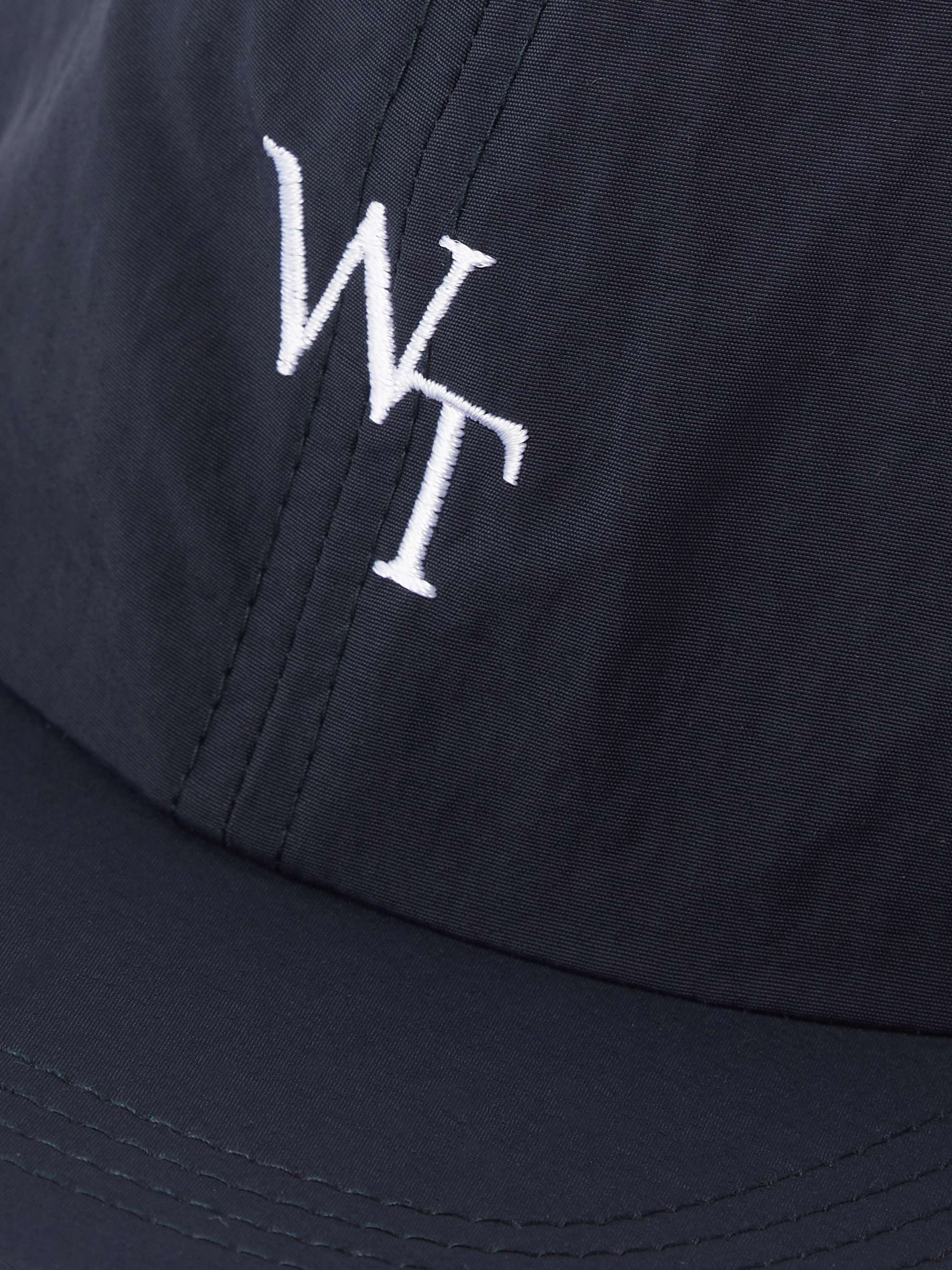 WTAPS® Logo-Embroidered Shell Baseball Cap