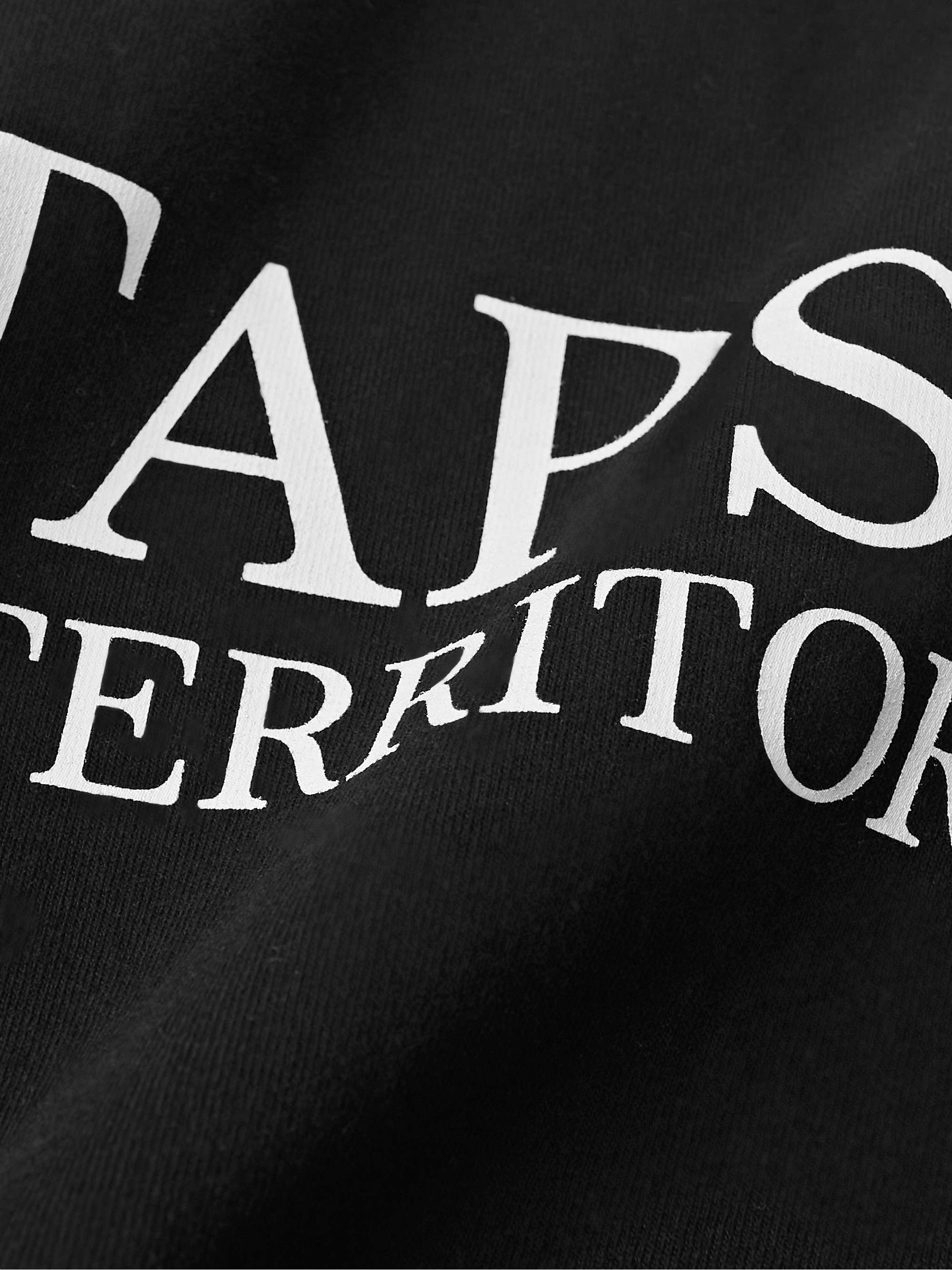 WTAPS® Logo-Print Cotton-Jersey T-Shirt