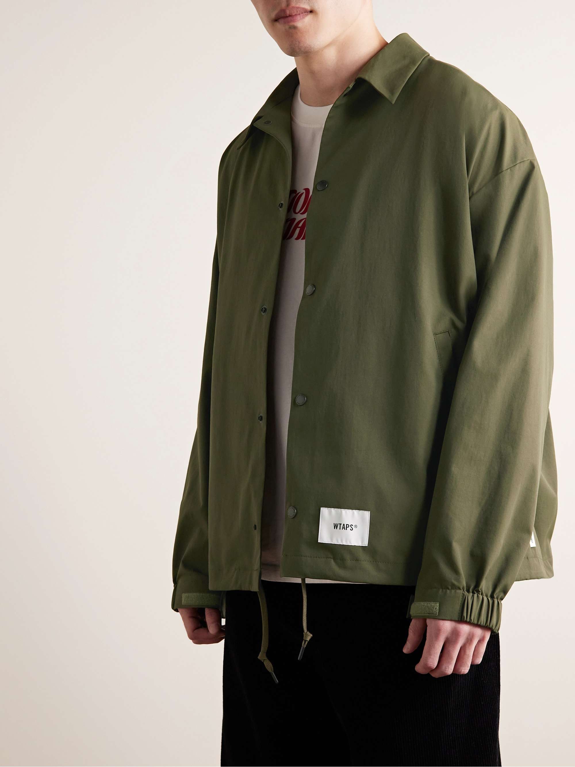 w)taps CHIEF/JACKET / POLY. TWILL. SIGN-