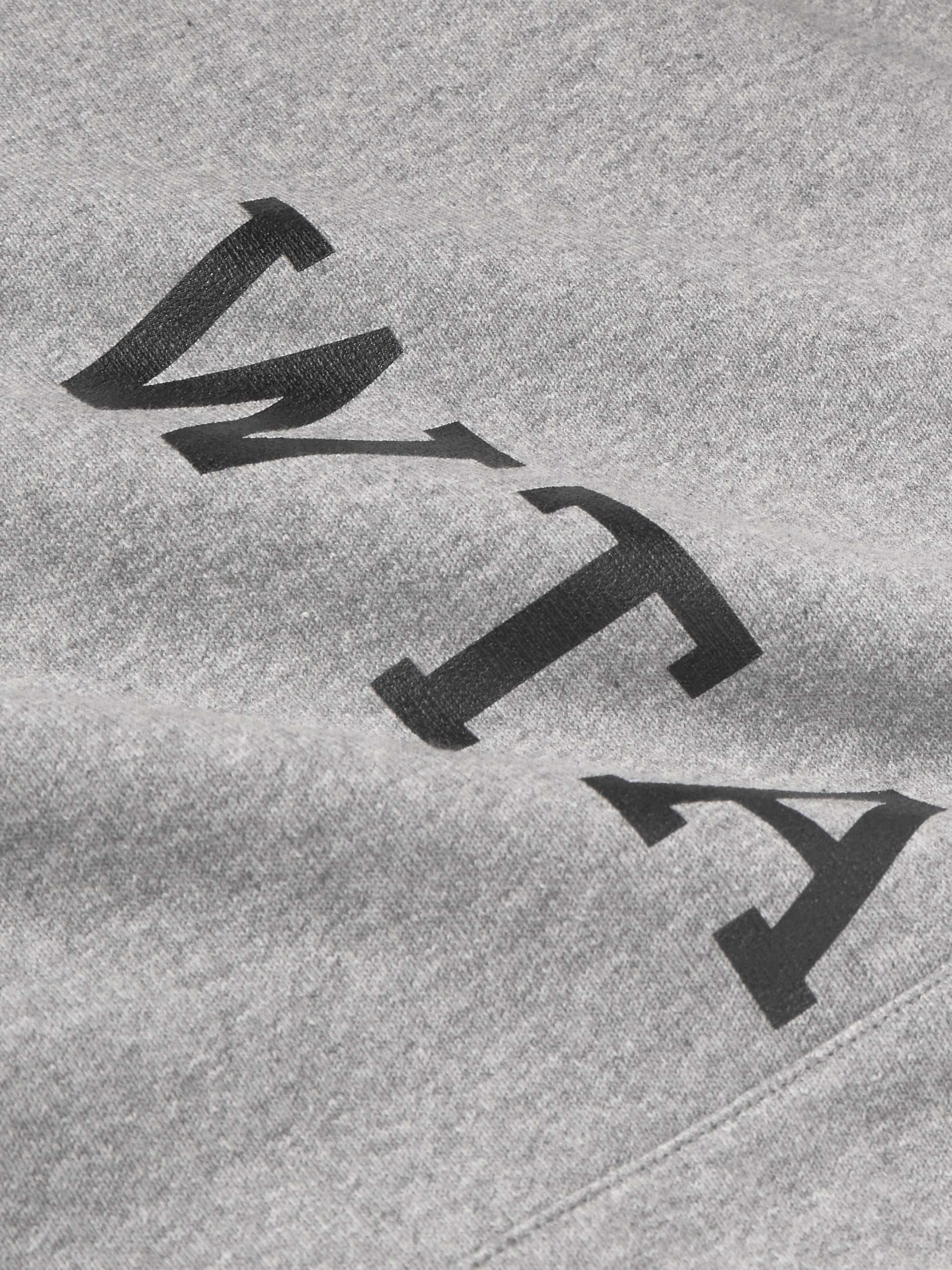 WTAPS® Design 01 Logo-Print Cotton-Jersey Hoodie