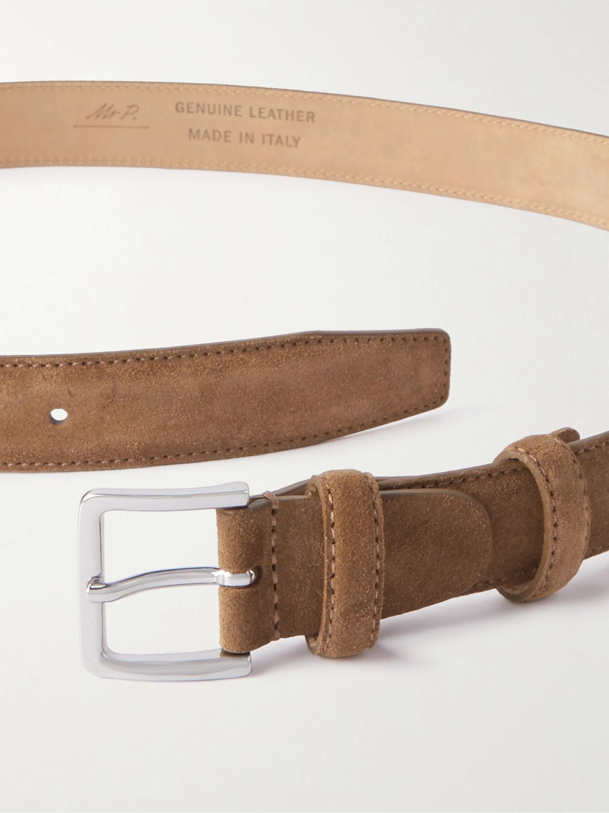 MR P. 3cm Suede Belt for Men