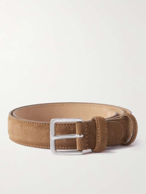 MR P. 3cm Suede Belt for Men MR PORTER