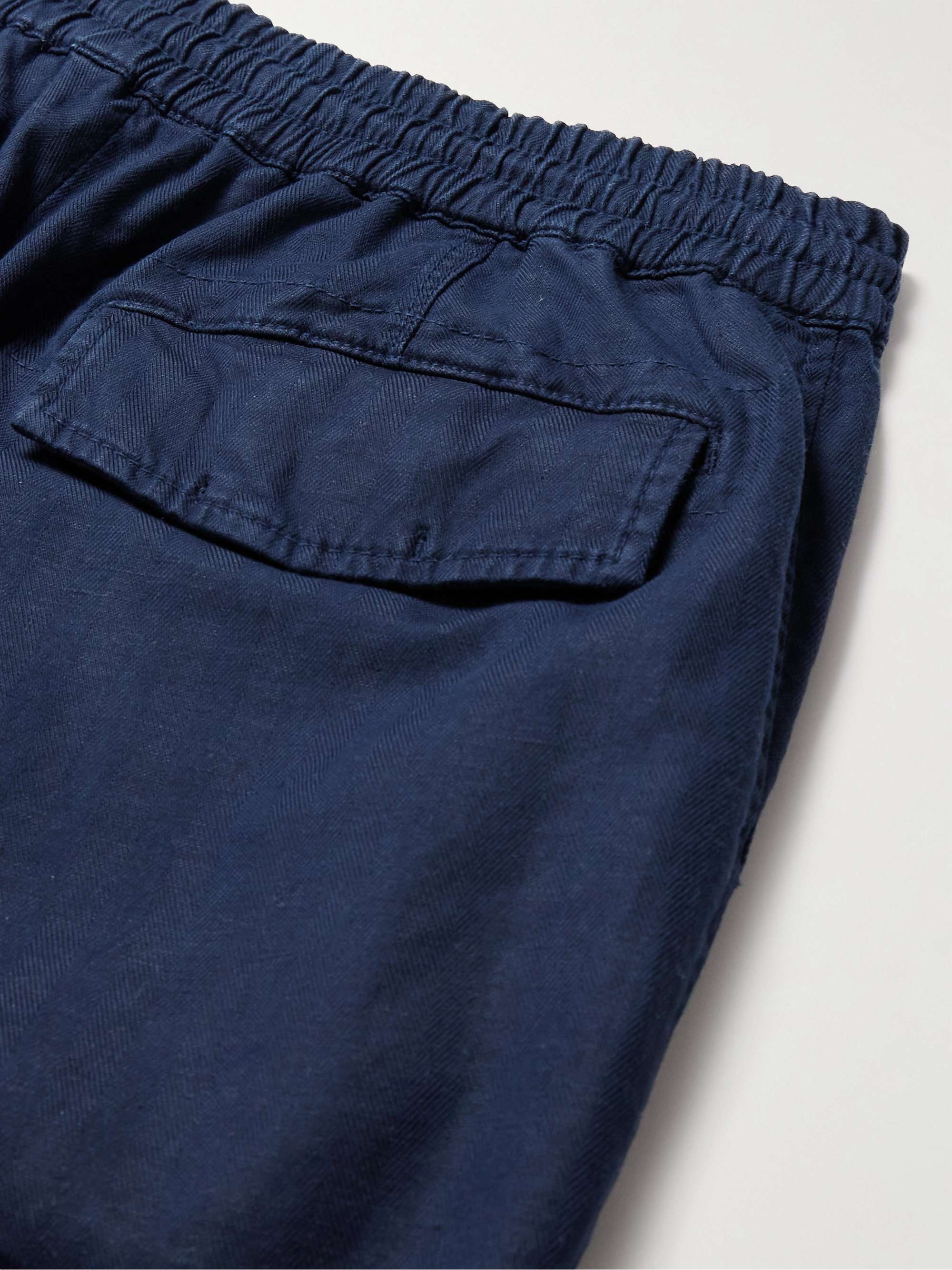 BRUNELLO CUCINELLI Straight-Leg Cotton-Blend Bermuda Shorts