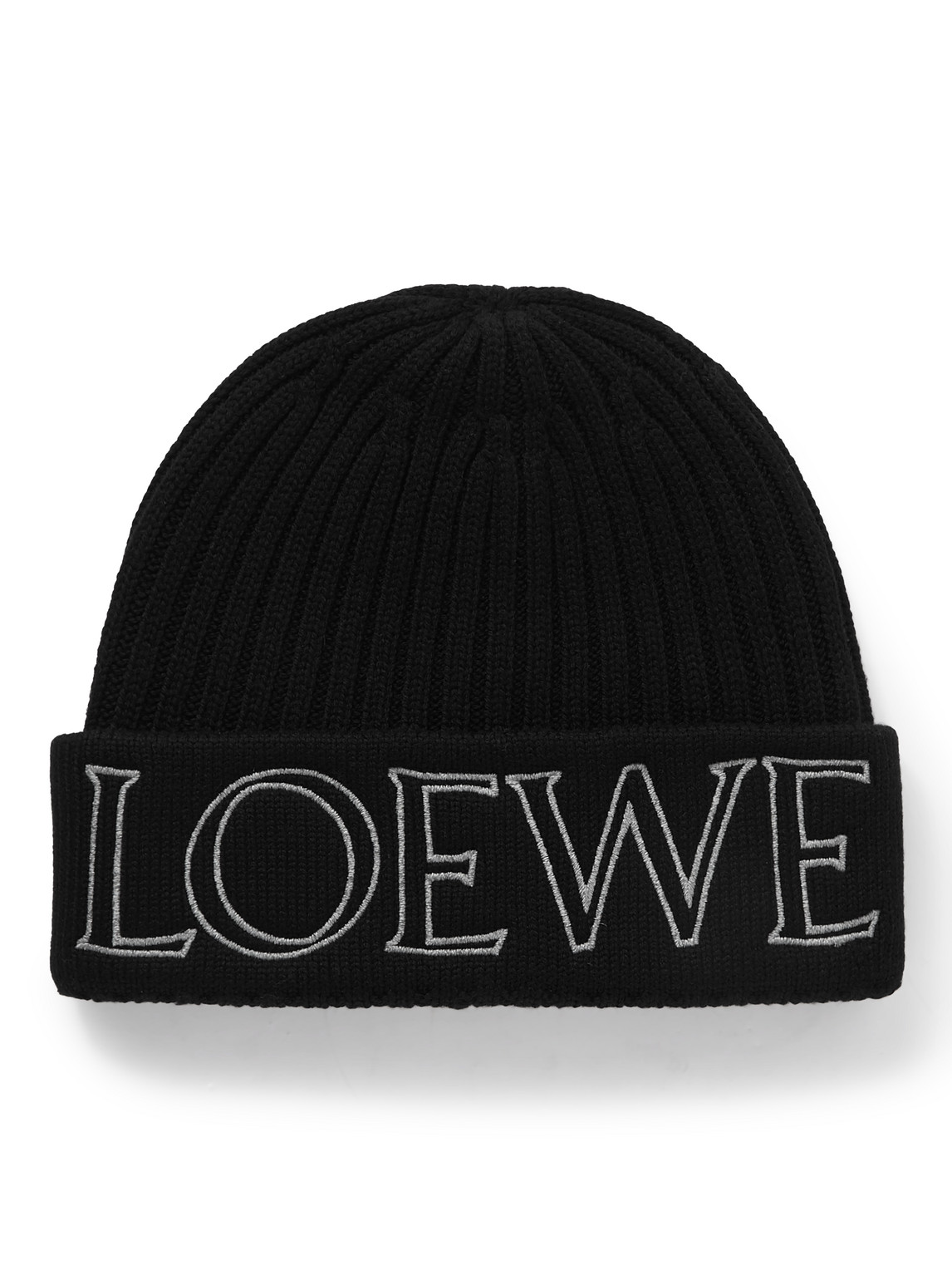 Loewe Men's Luxury Puffer Bucket Hat in Nylon - Black - Hats