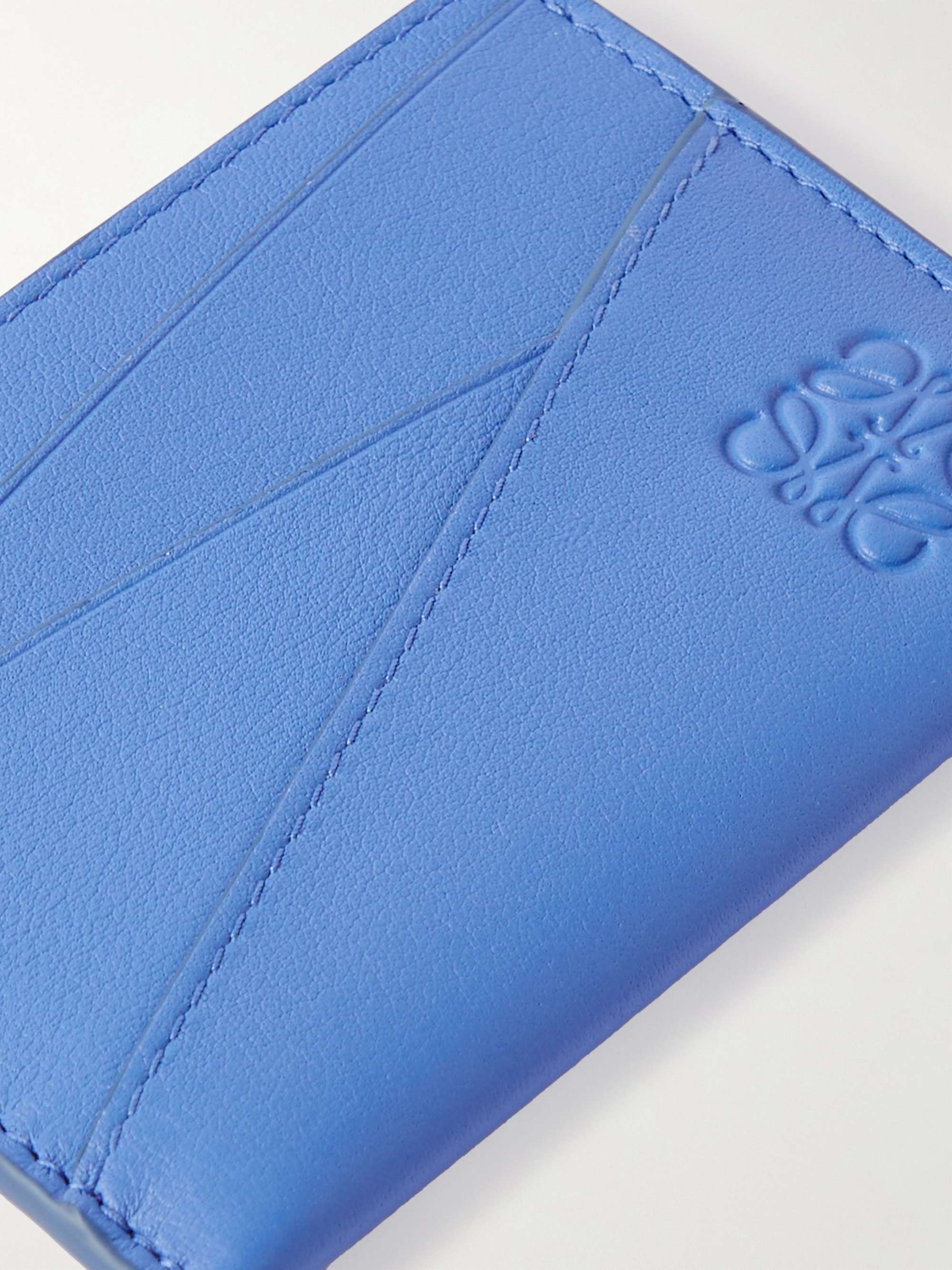 LOEWE Puzzle LogoDebossed Leather Cardholder for Men MR PORTER