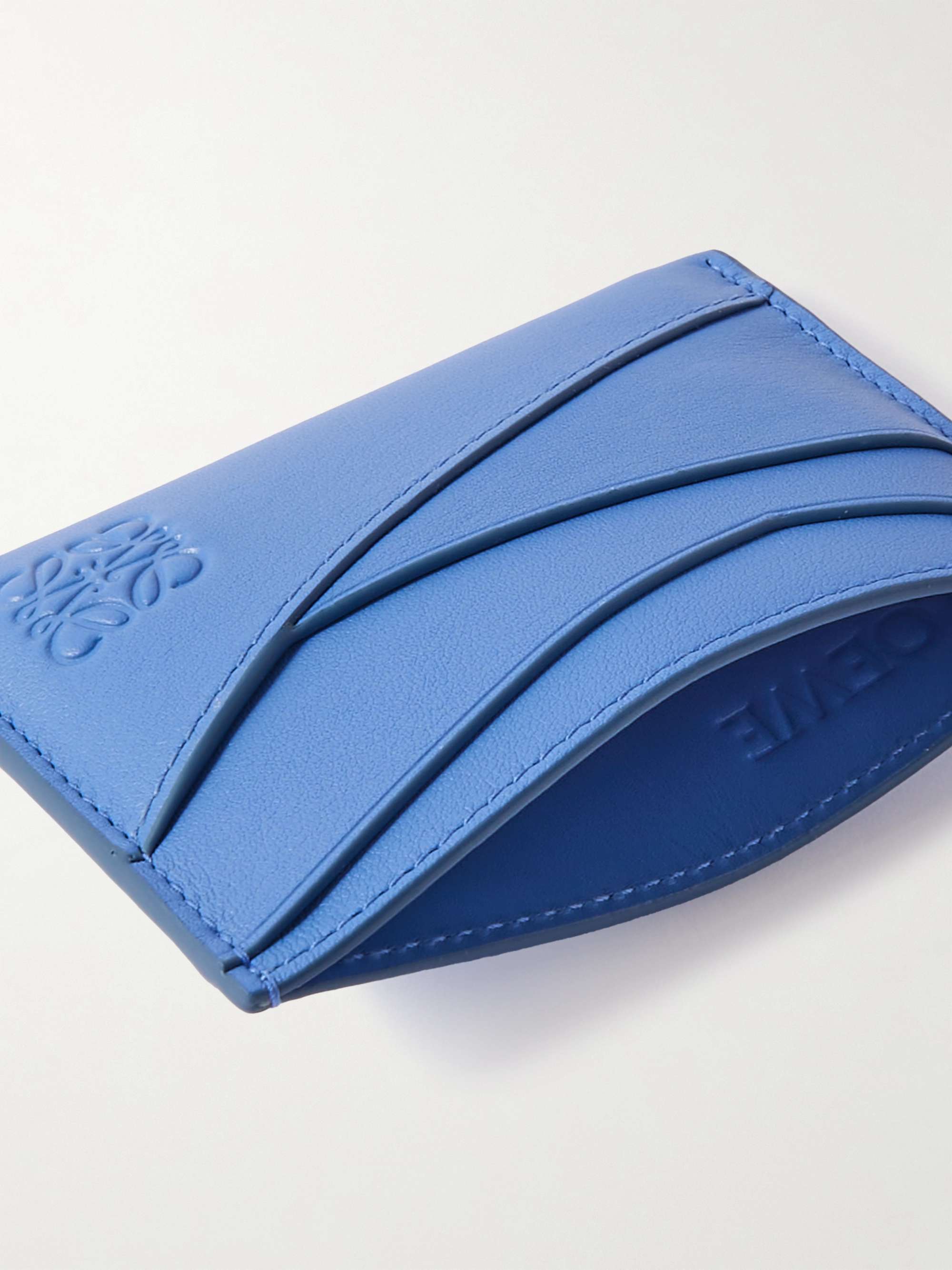 LOEWE Puzzle LogoDebossed Leather Cardholder for Men MR PORTER