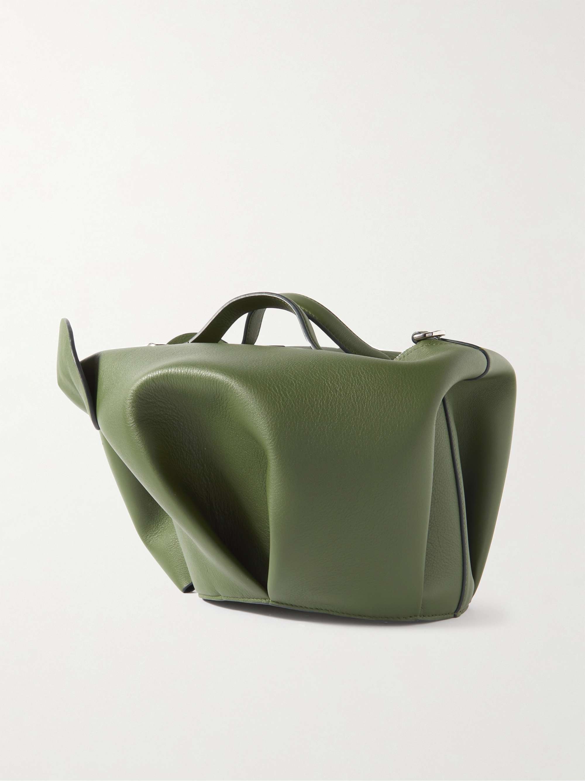 LOEWE Elephant Leather Messenger Bag