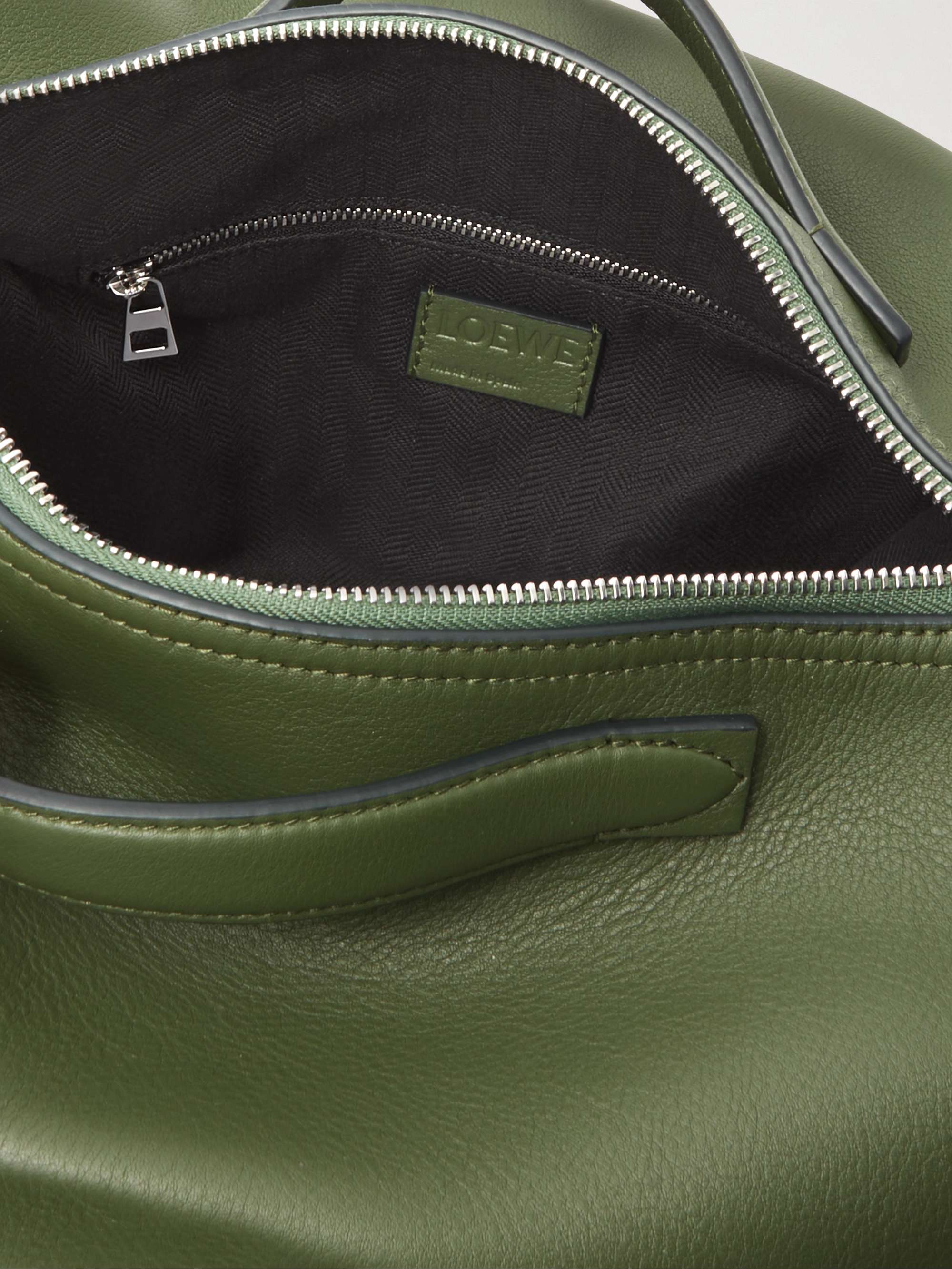 LOEWE Elephant Leather Messenger Bag