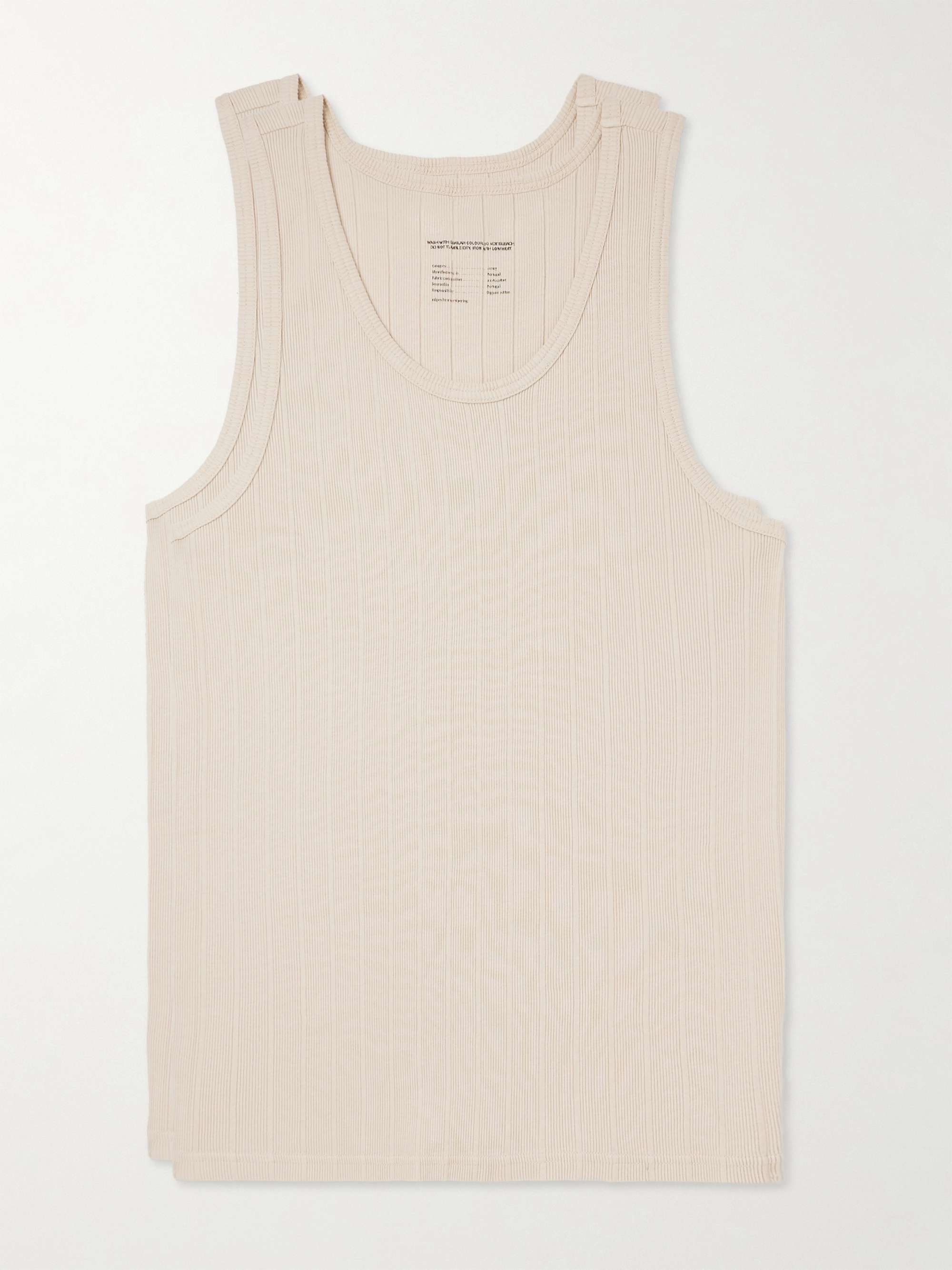 Ribbed Cotton Tank