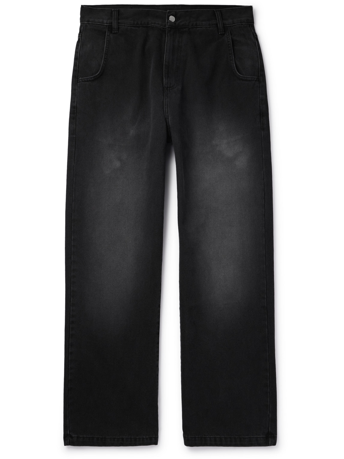 Mfpen Straight Cut Jeans Faded In Black