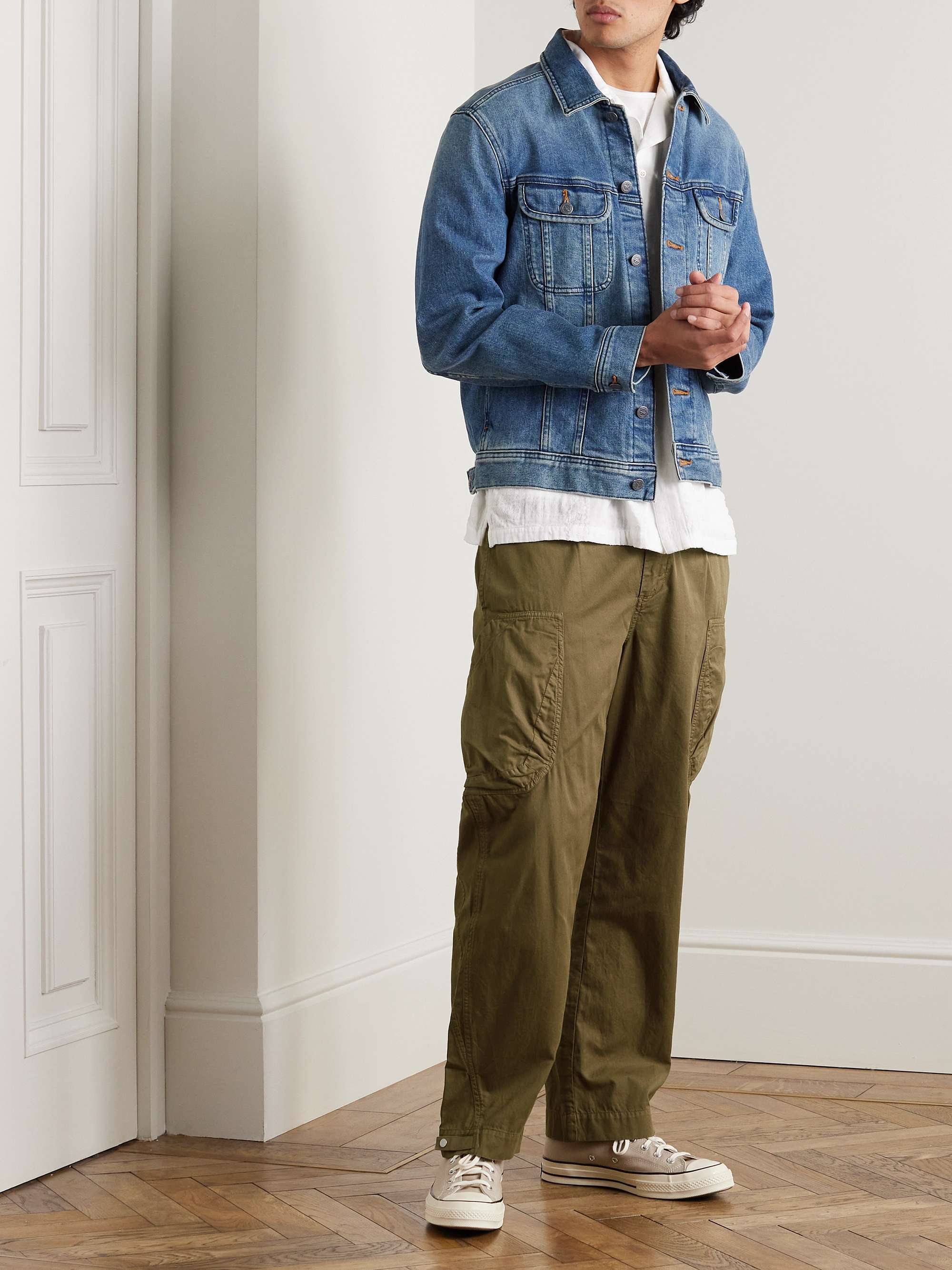Cotton twill deals cargo pants