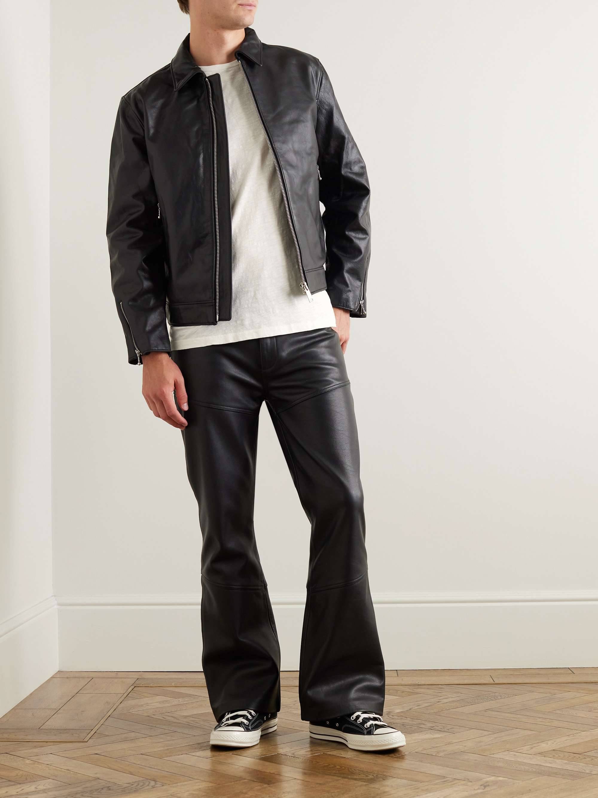 Nudie jeans on sale leather jacket