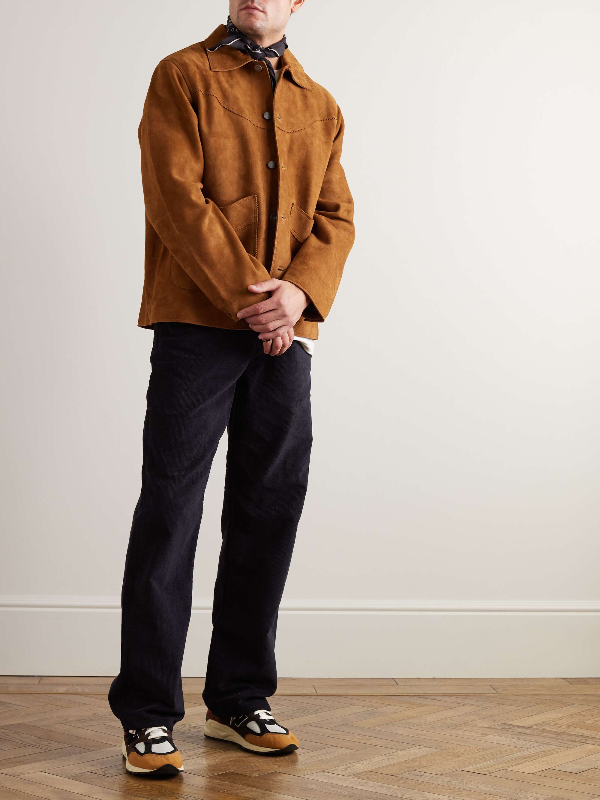 NUDIE JEANS Tuff Tony StraightLeg Organic CottonCorduroy Trousers for Men MR PORTER