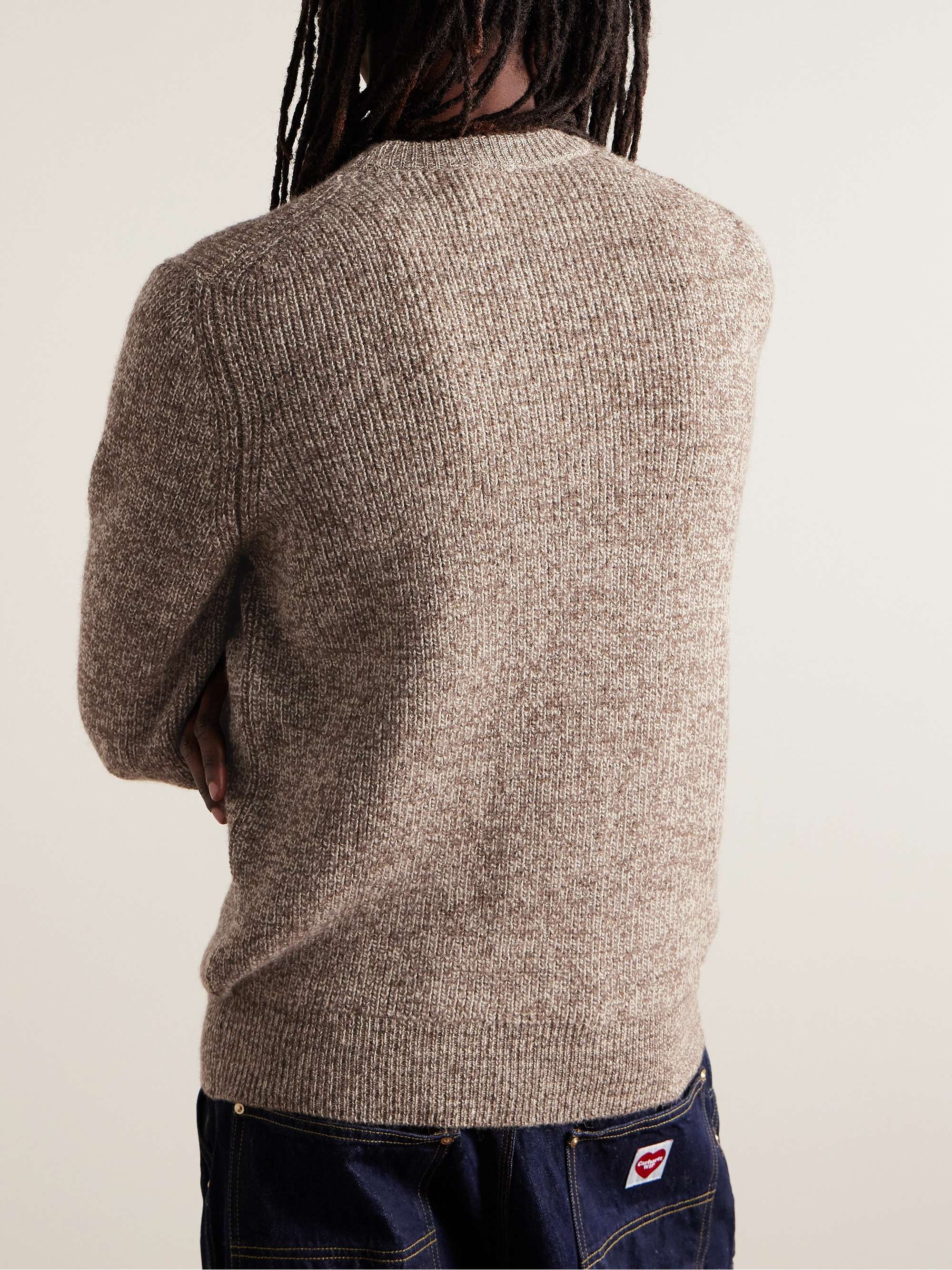 SUNSPEL Ribbed Wool Sweater