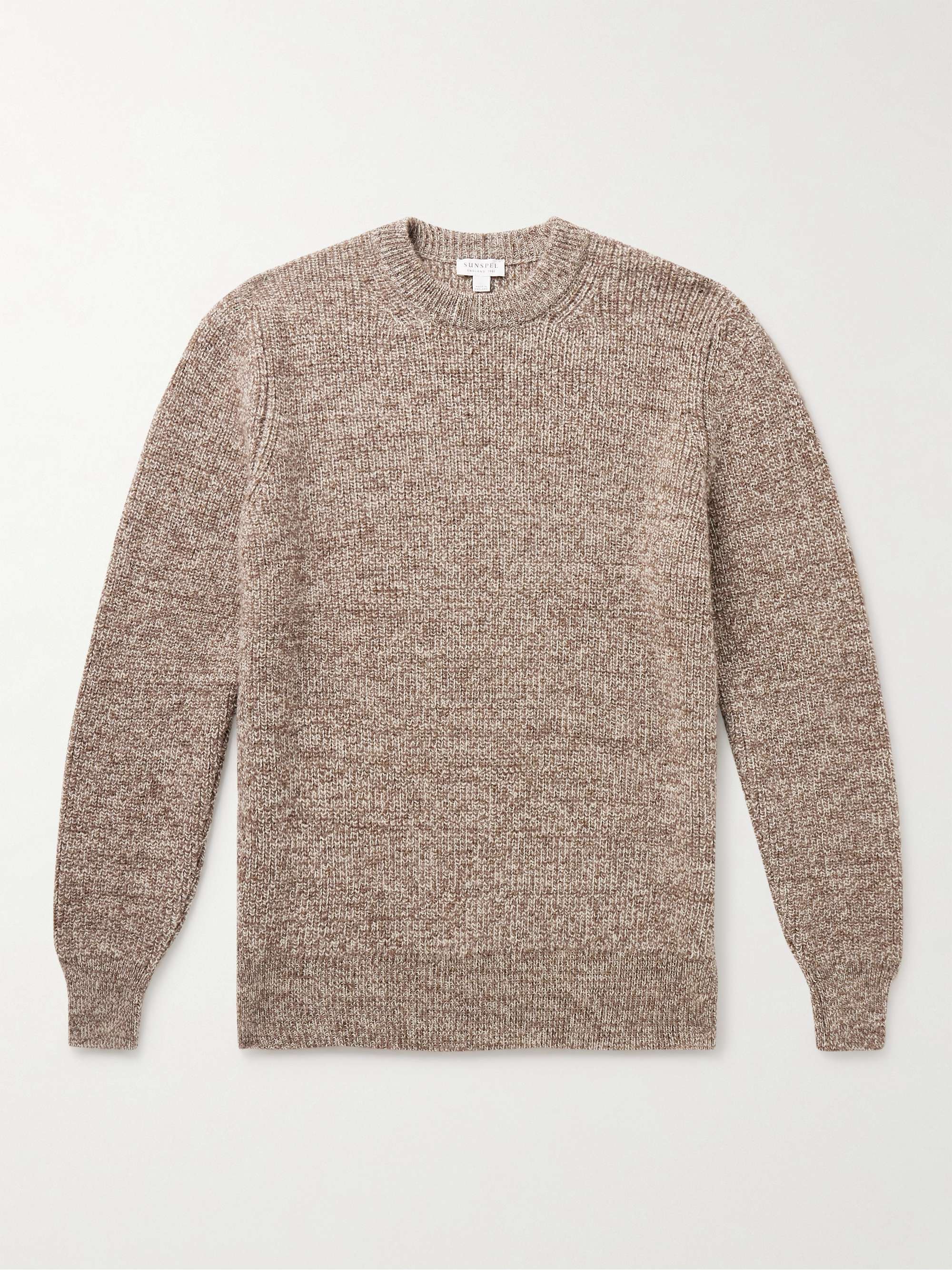 SUNSPEL Ribbed Wool Sweater