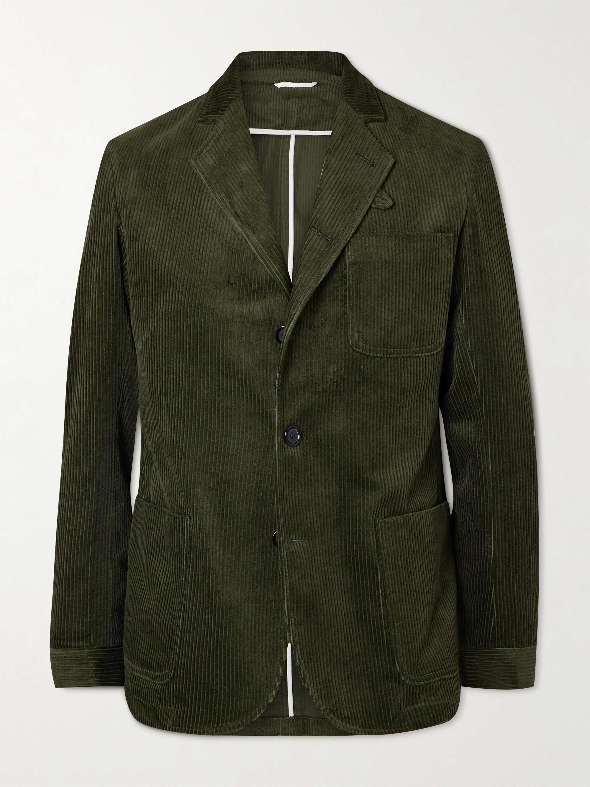 OLIVER SPENCER Solms Cotton-Corduroy Suit Jacket for Men | MR PORTER