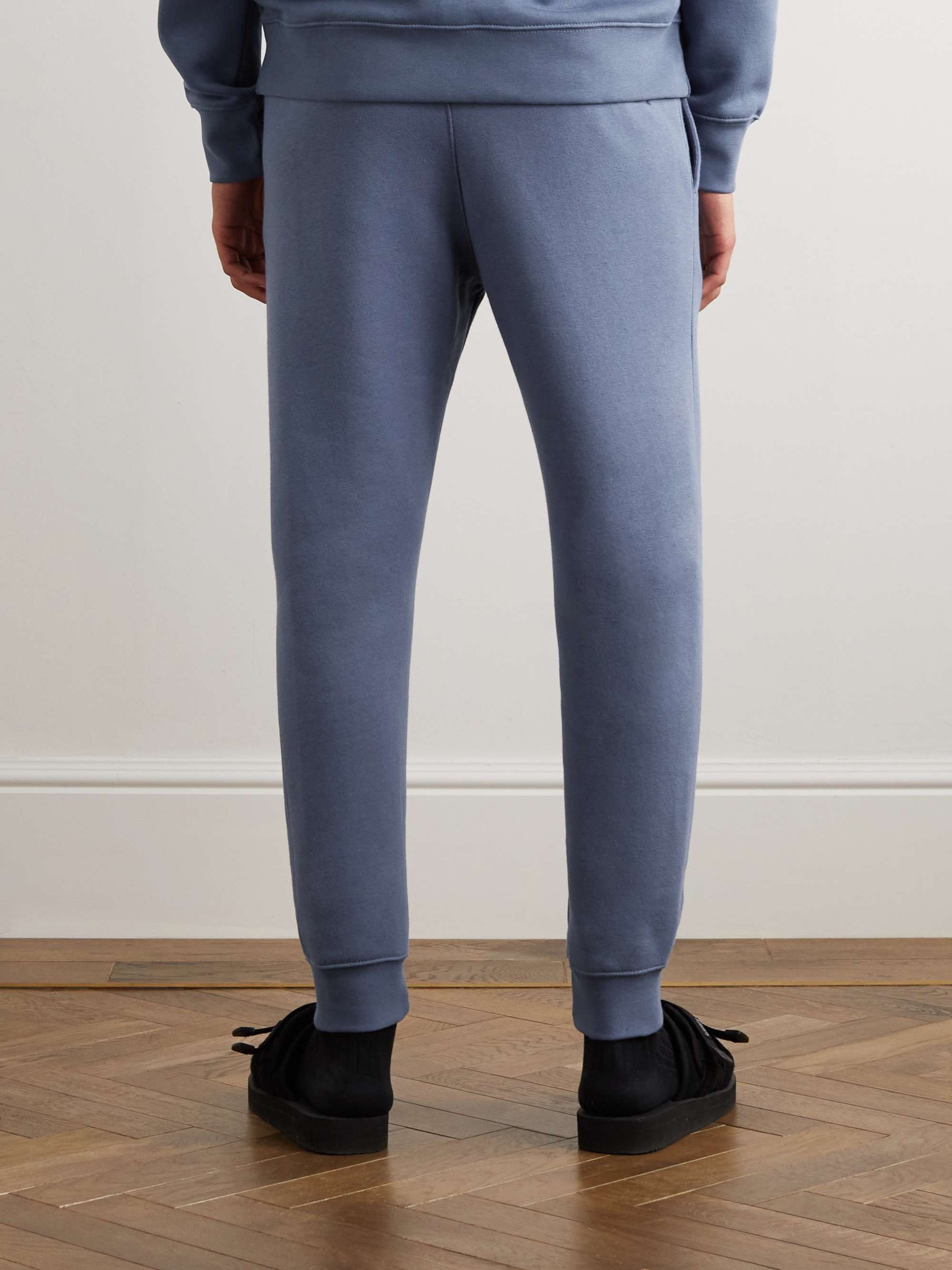 NIKE NSW Tapered Cotton-Blend Jersey Sweatpants