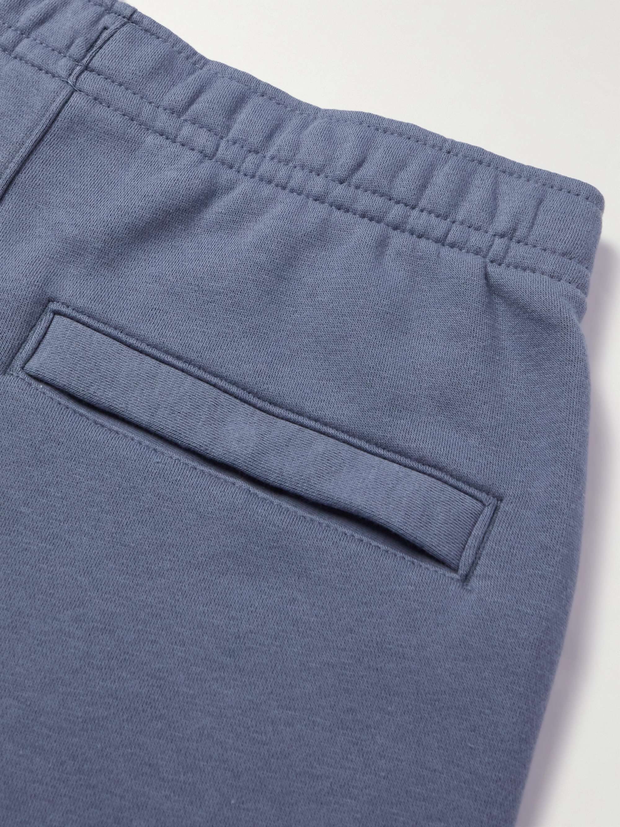NIKE NSW Tapered Cotton-Blend Jersey Sweatpants