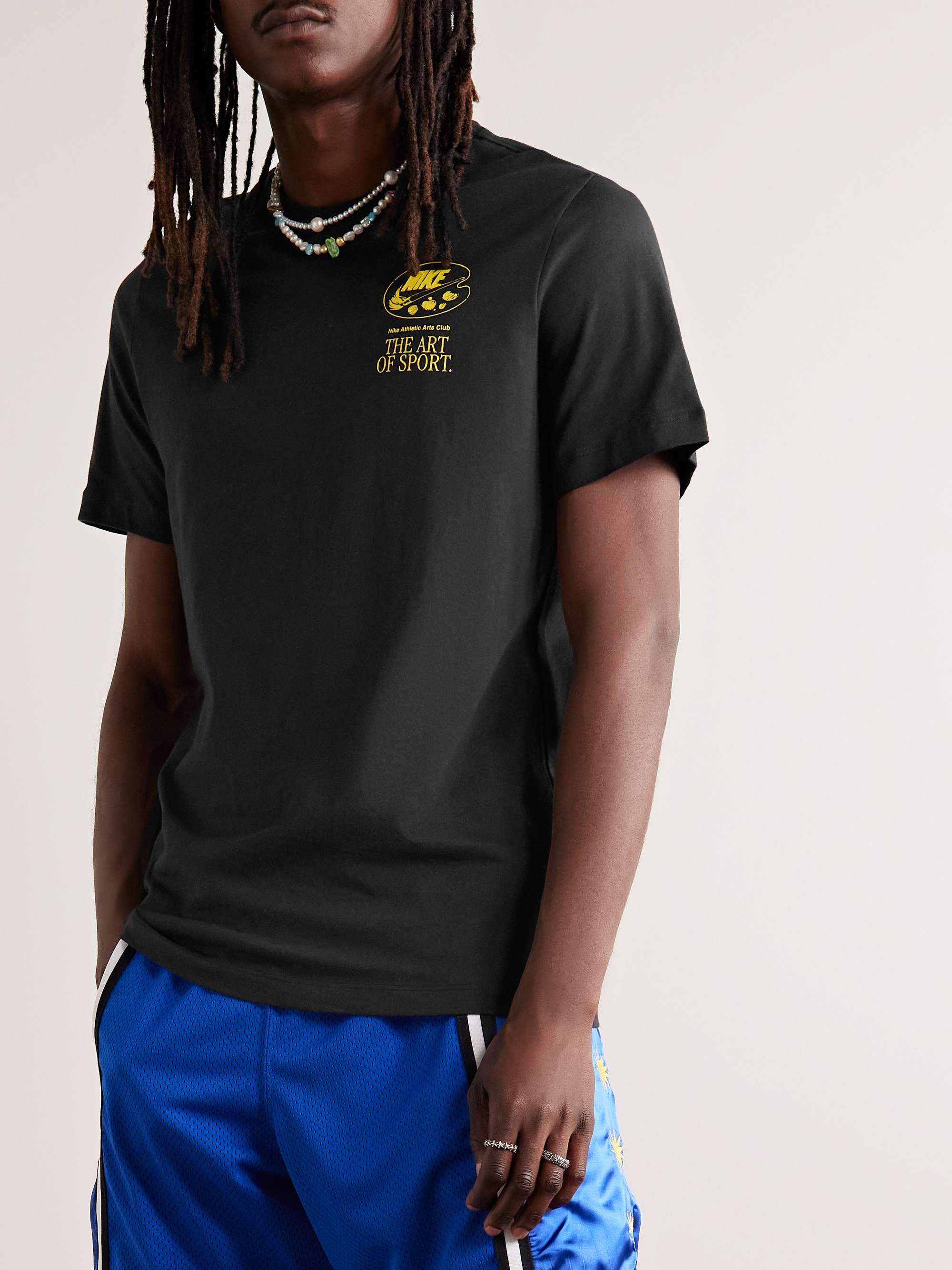 NIKE Sportswear Logo-Print Cotton-Jersey T-Shirt