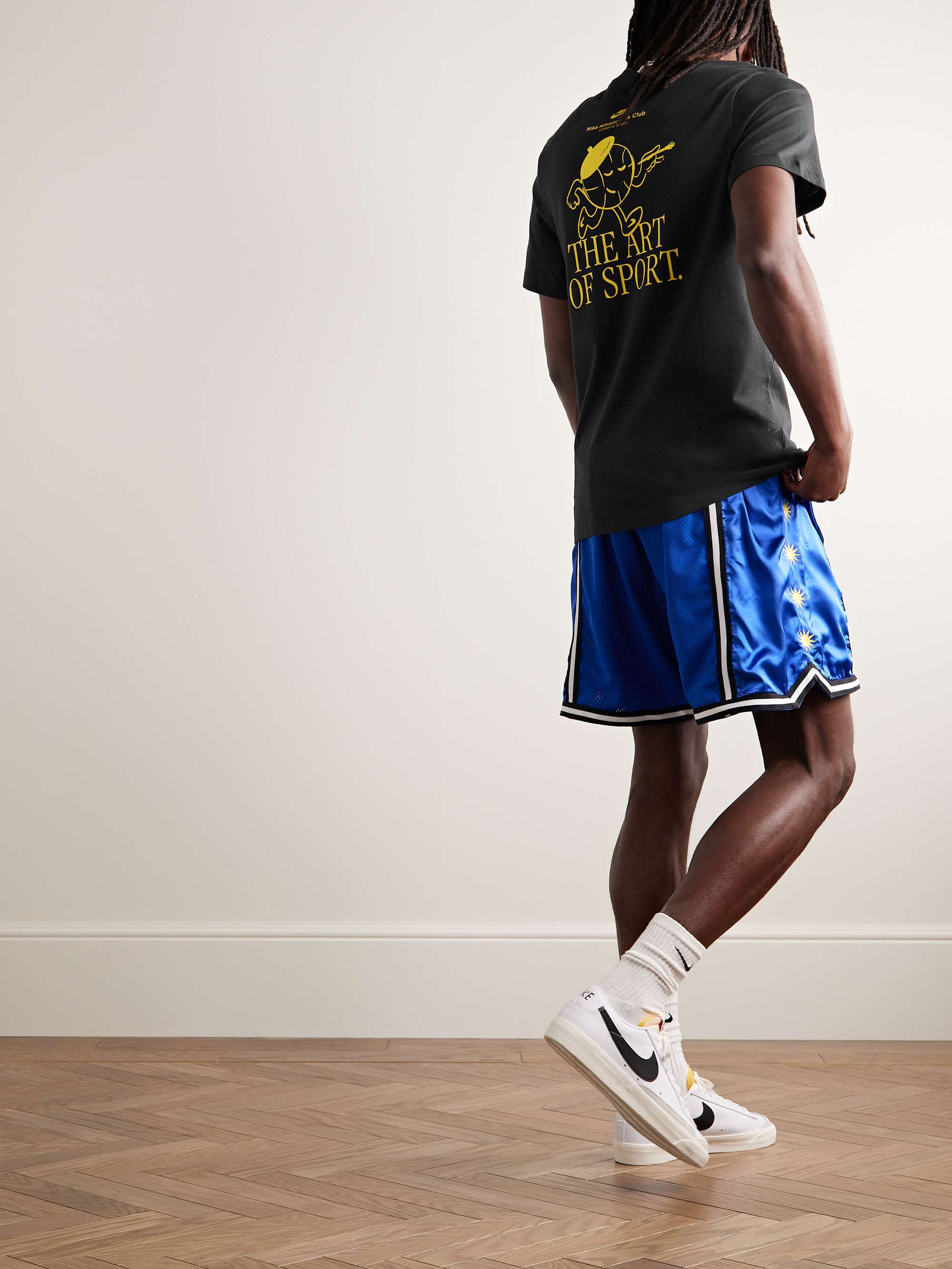 NIKE Sportswear Logo-Print Cotton-Jersey T-Shirt