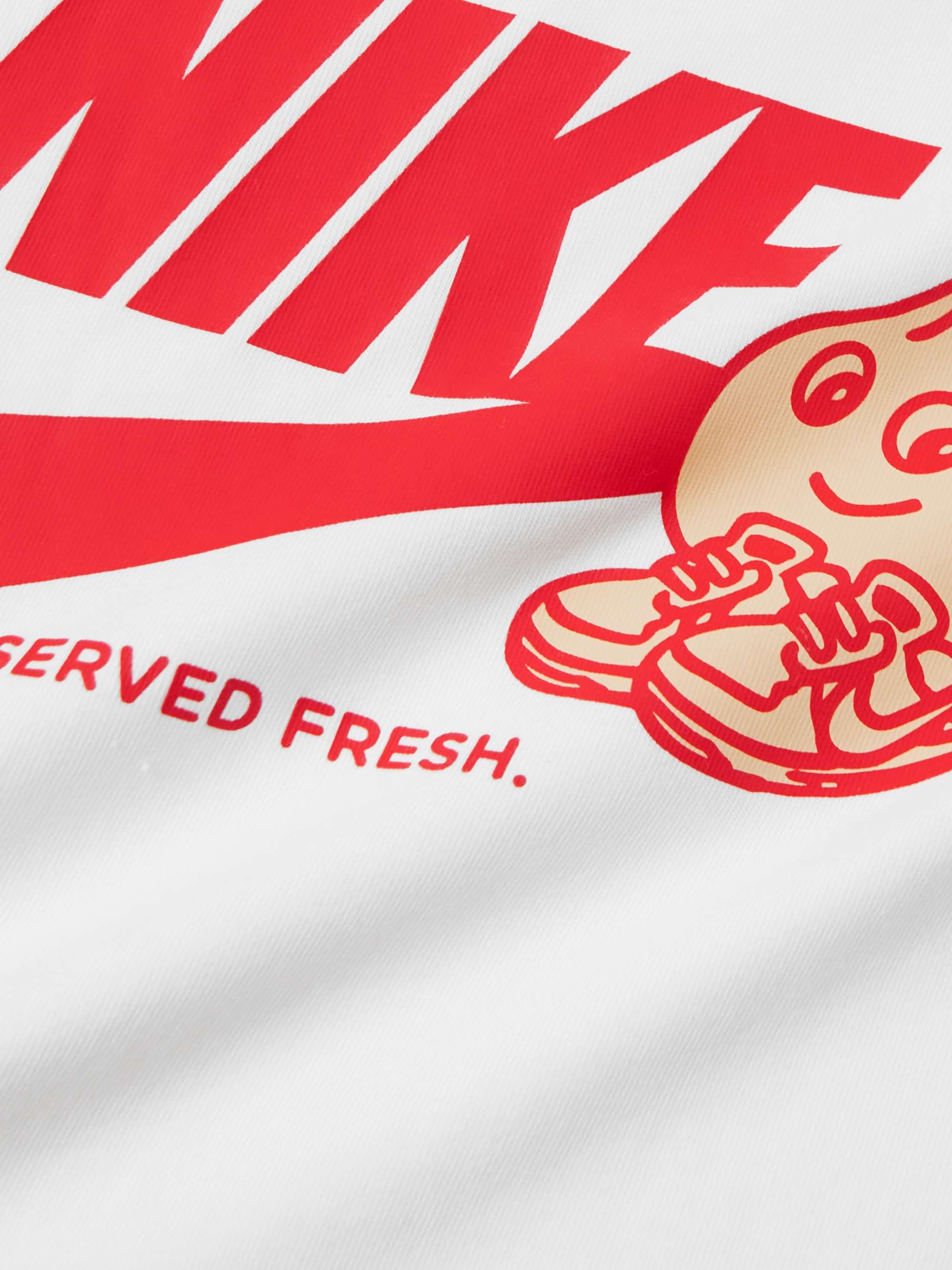 NIKE NSW Logo-Print Cotton-Jersey T-Shirt