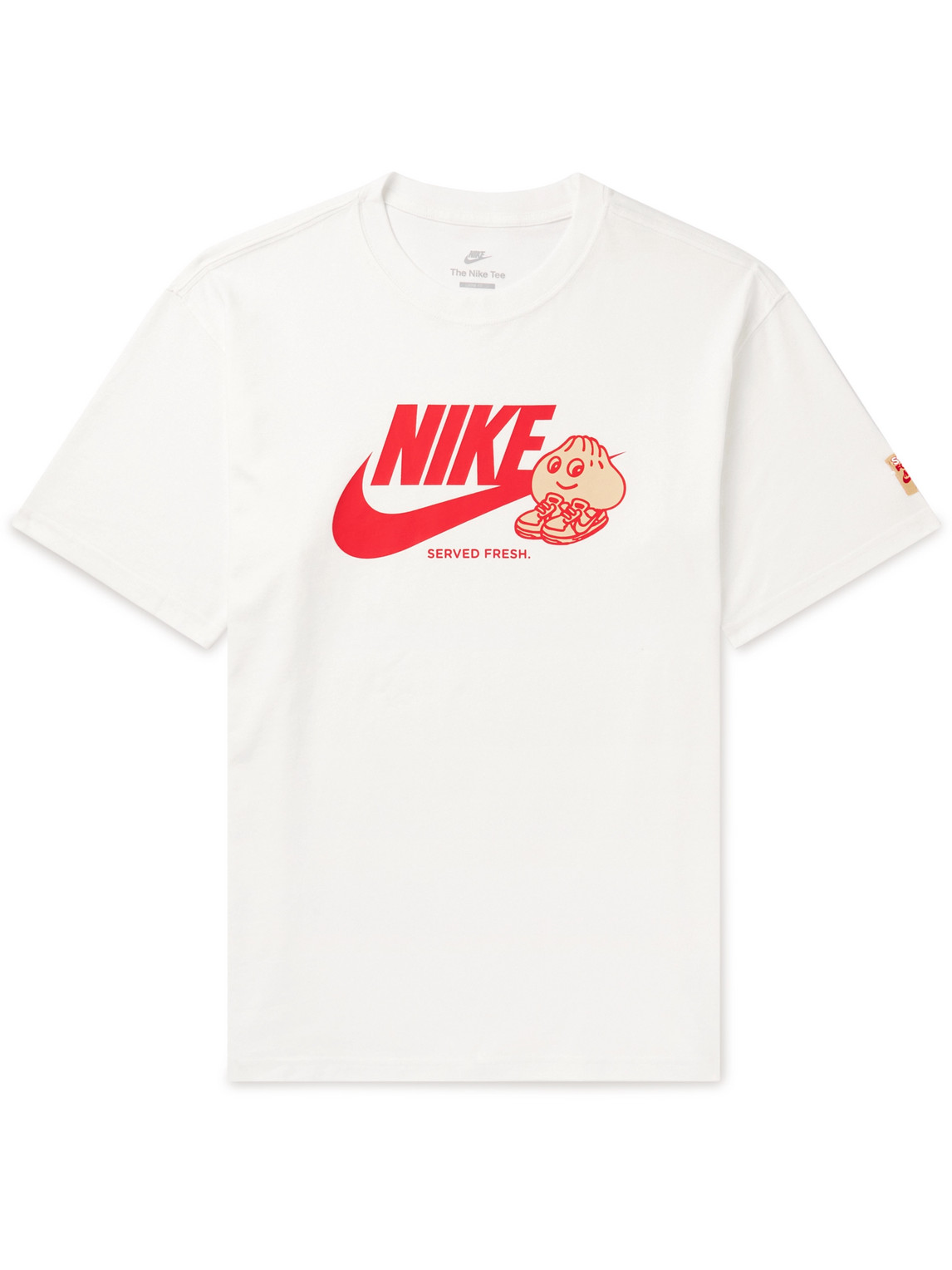 Nike - Air Logo-Print Cotton-Jersey T-Shirt - Black Nike