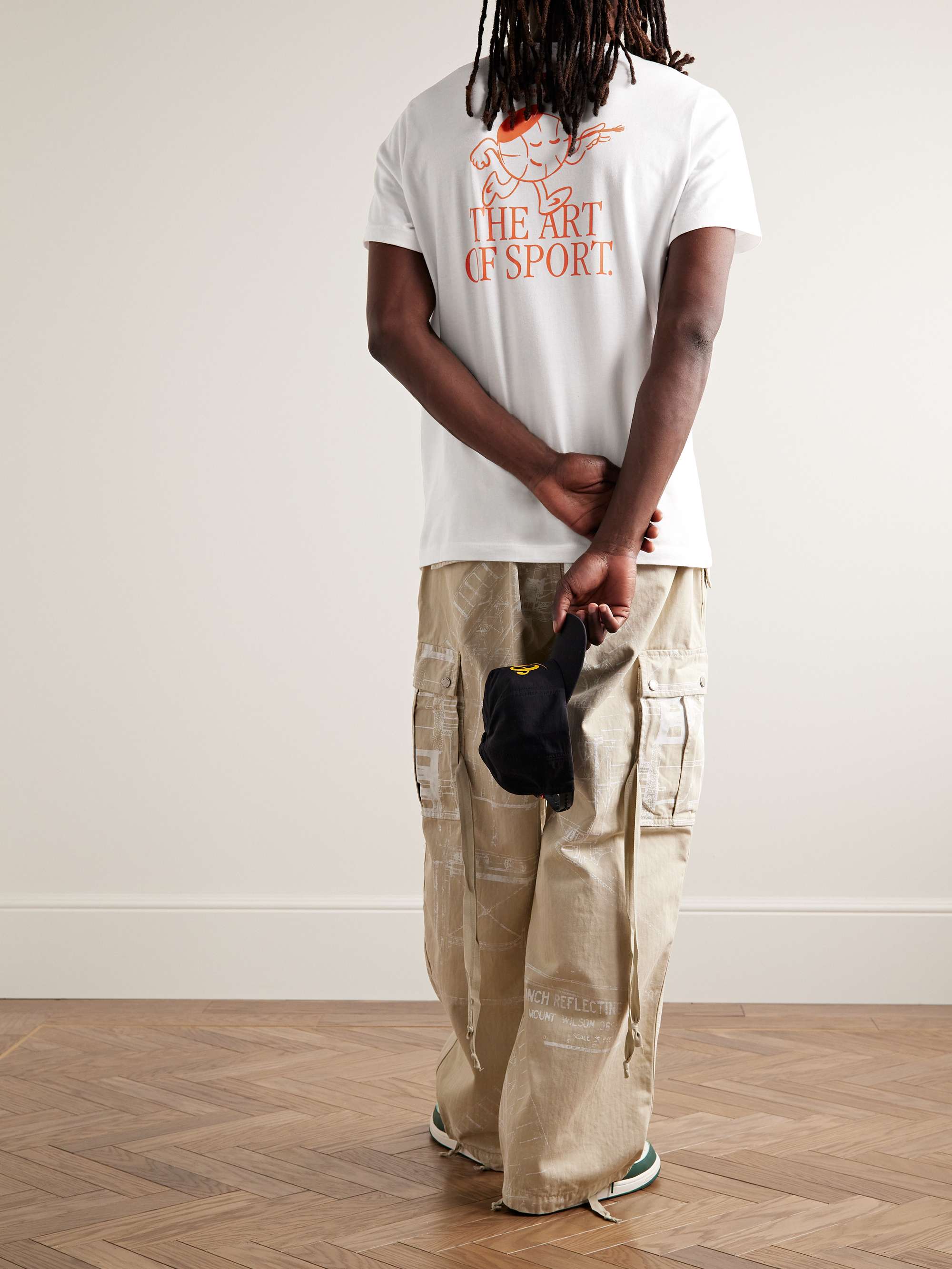 NIKE Sportswear Logo-Print Cotton-Jersey T-Shirt