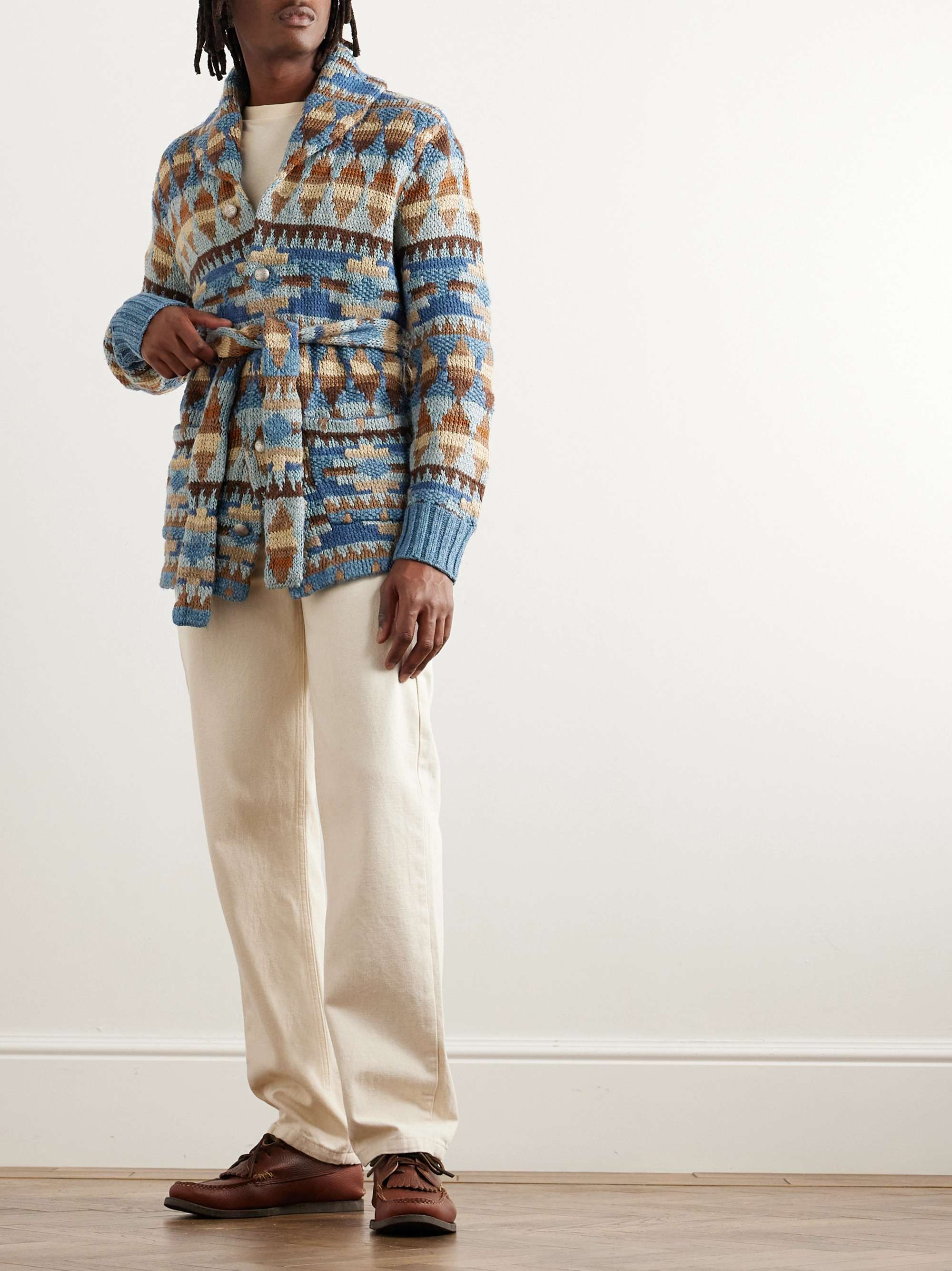 Rrl shawl cardigan sale