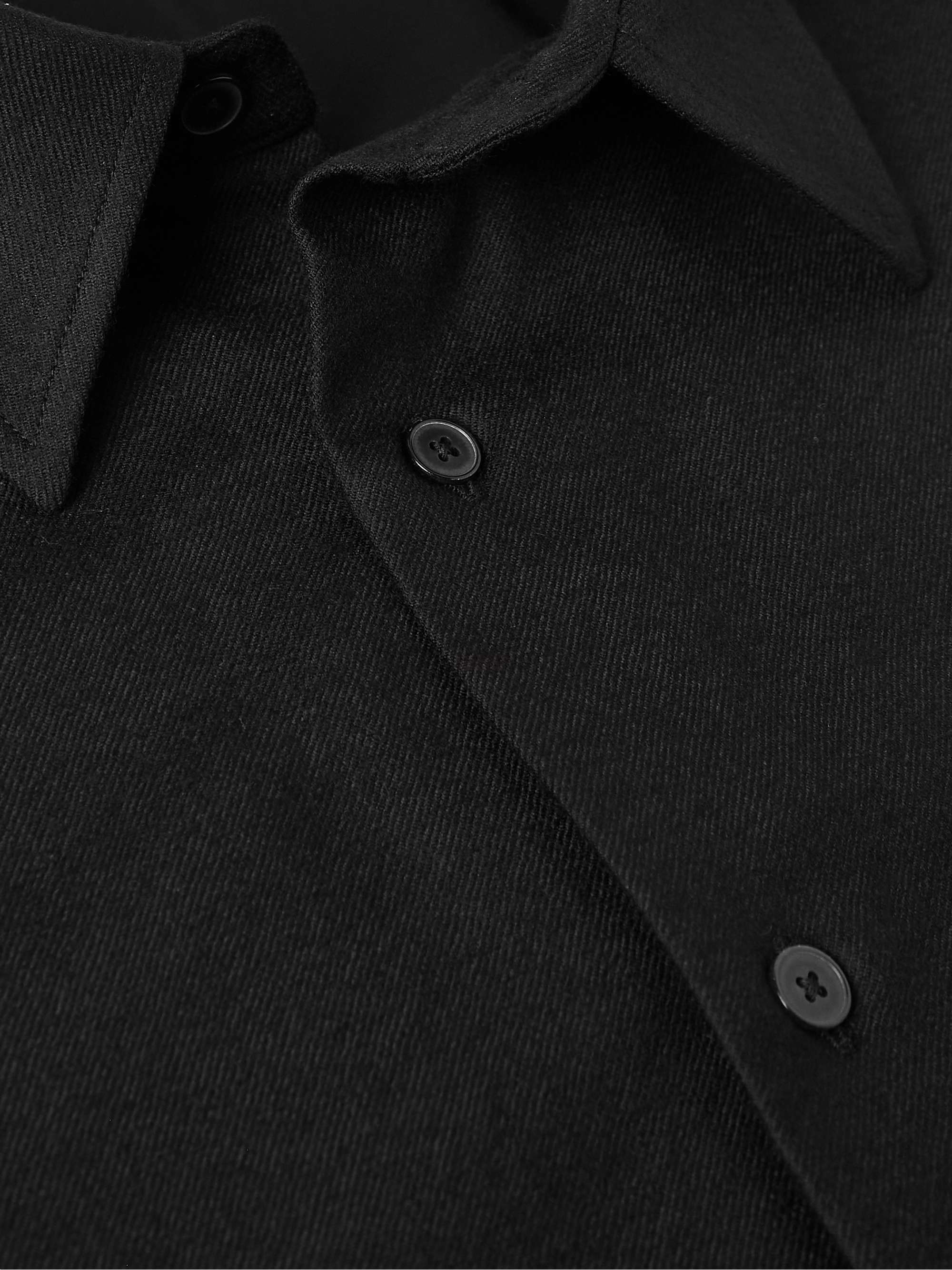 AURALEE Wool-Twill Shirt for Men | MR PORTER