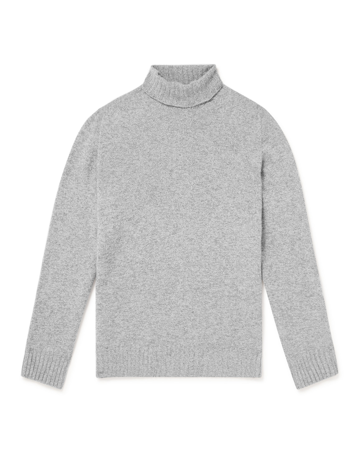 Officine Générale Merino Cashmere and Wool-Blend Turtleneck Sweater
