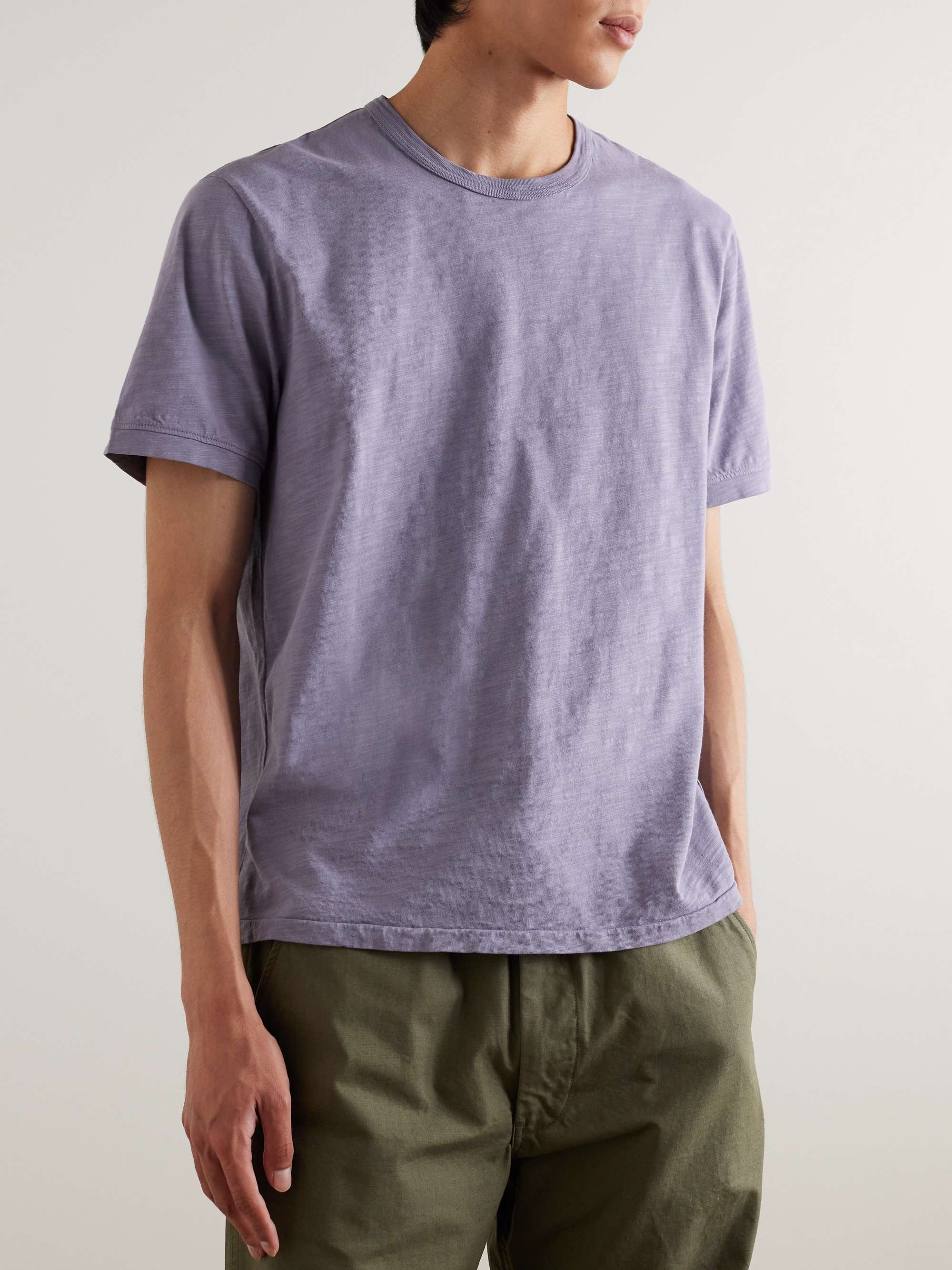 ALEX MILL Standard Slim-Fit Slub Cotton-Jersey T-Shirt