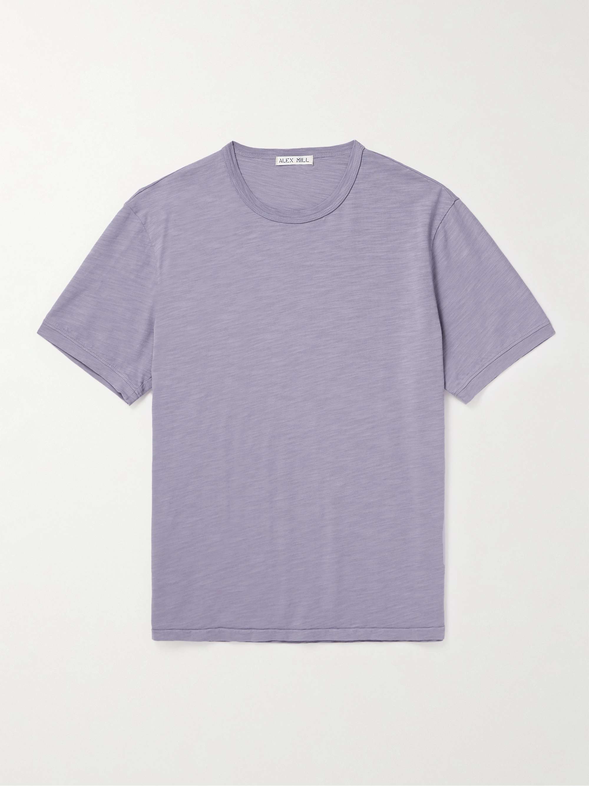 ALEX MILL Standard Slim-Fit Slub Cotton-Jersey T-Shirt
