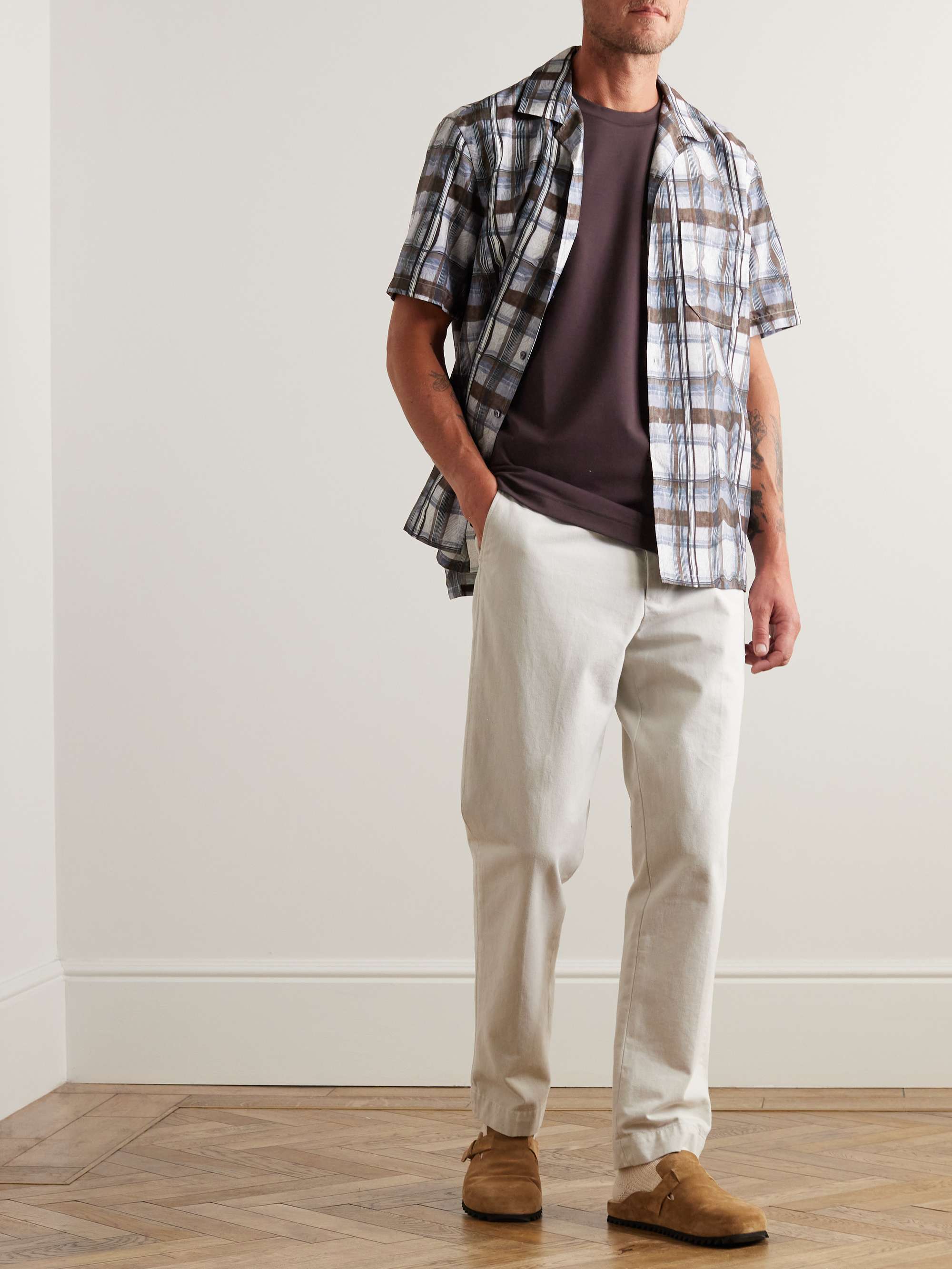 THEORY Ryder Stretch-Jersey T-Shirt