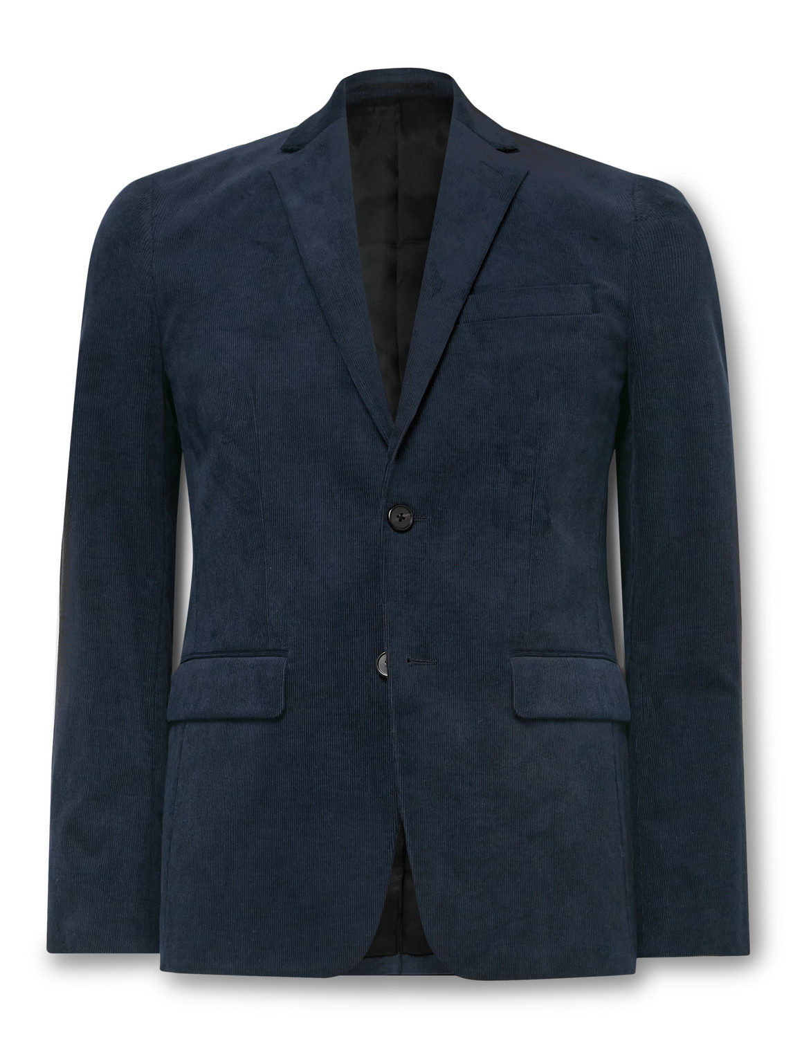 Theory Morton Blazer In Stretch Corduroy In Blue