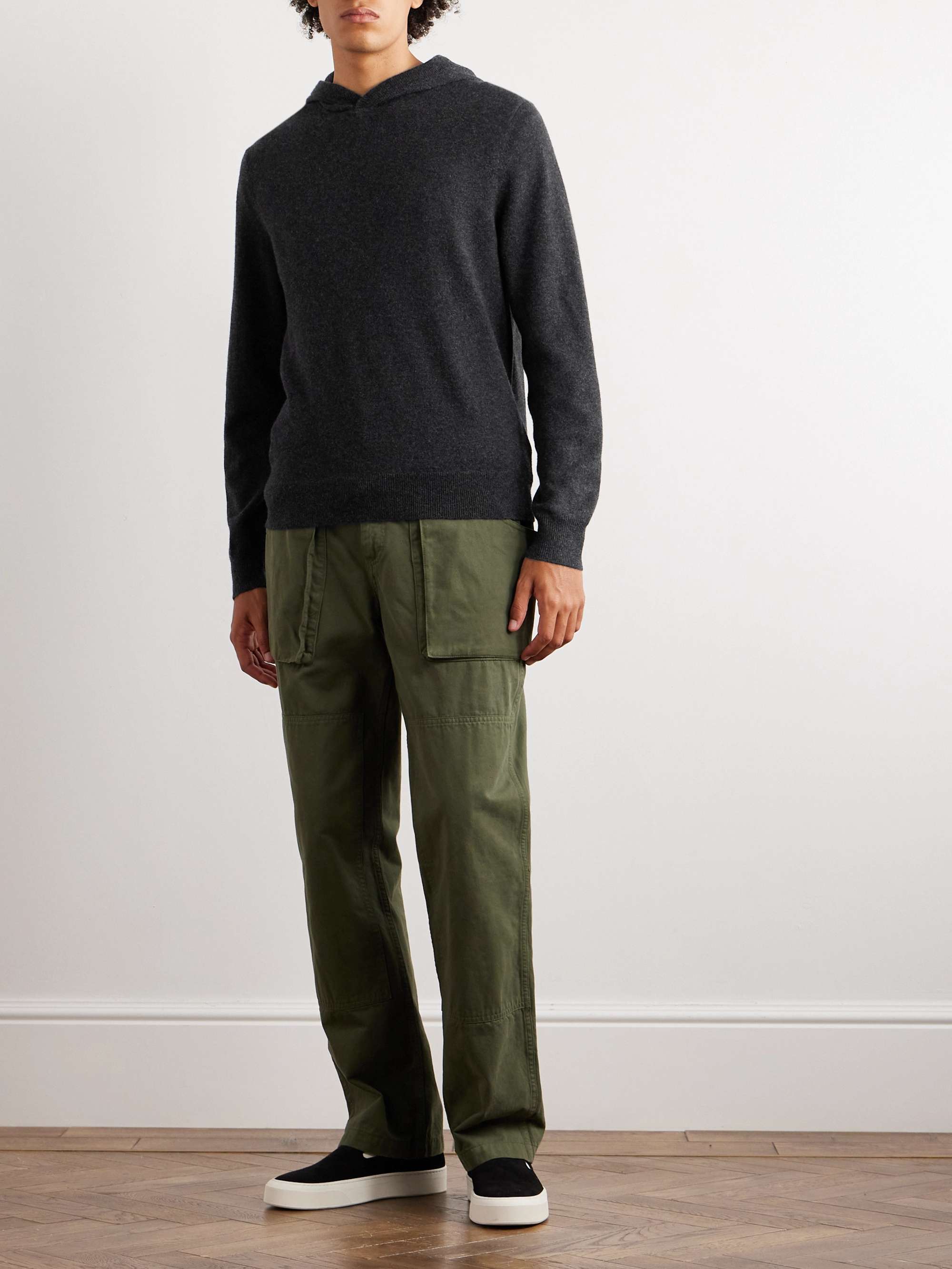 THEORY Hilles Cashmere Hoodie for Men | MR PORTER