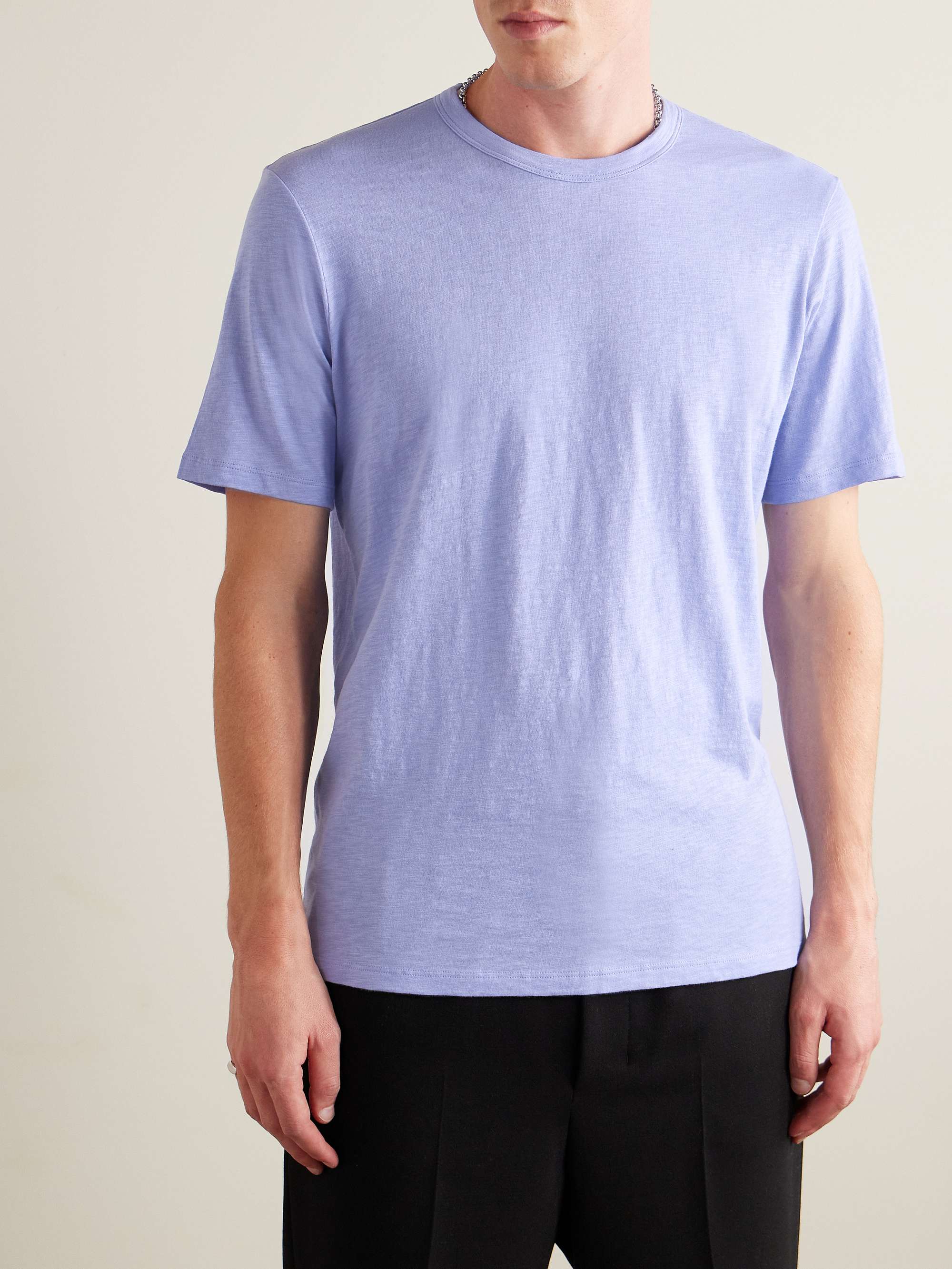 THEORY Essential Slub CottonJersey TShirt for Men MR PORTER