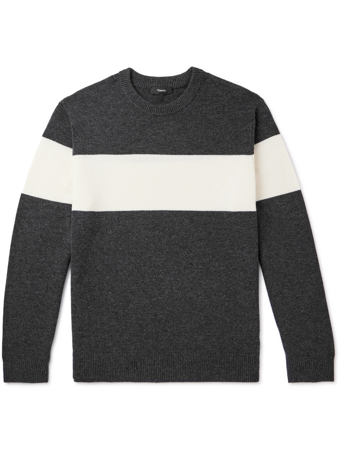 Hilles Striped Wool-Blend Sweater