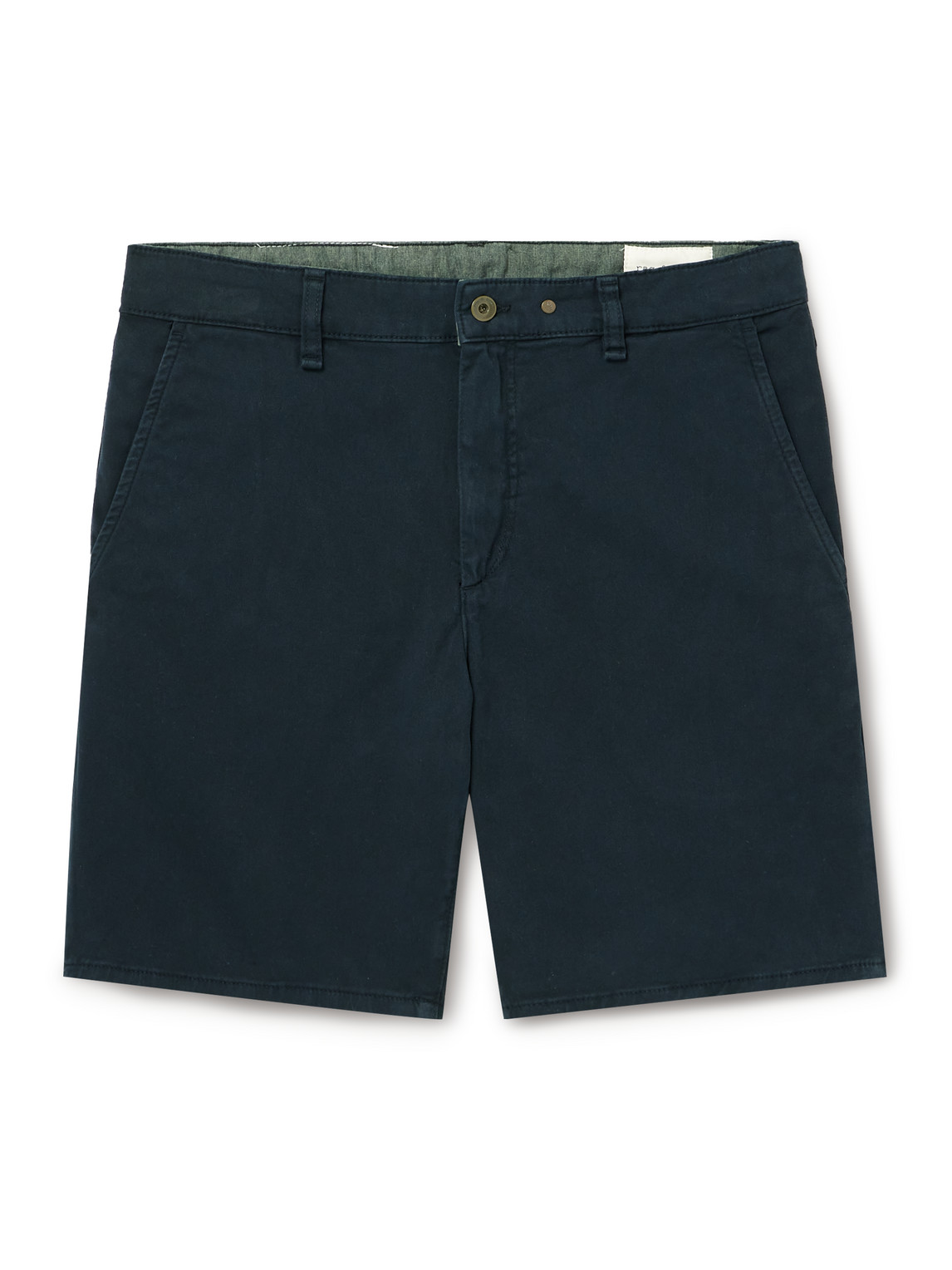 Perry Straight-Leg Cotton-Blend Twill Shorts