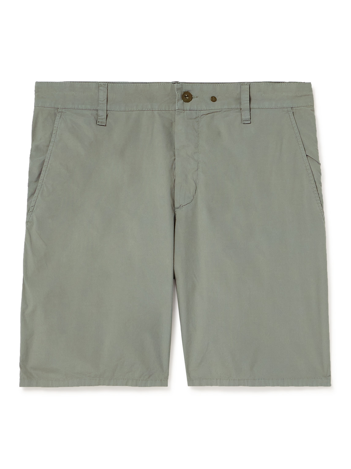 Perry Straight-Leg Cotton-Blend Shorts
