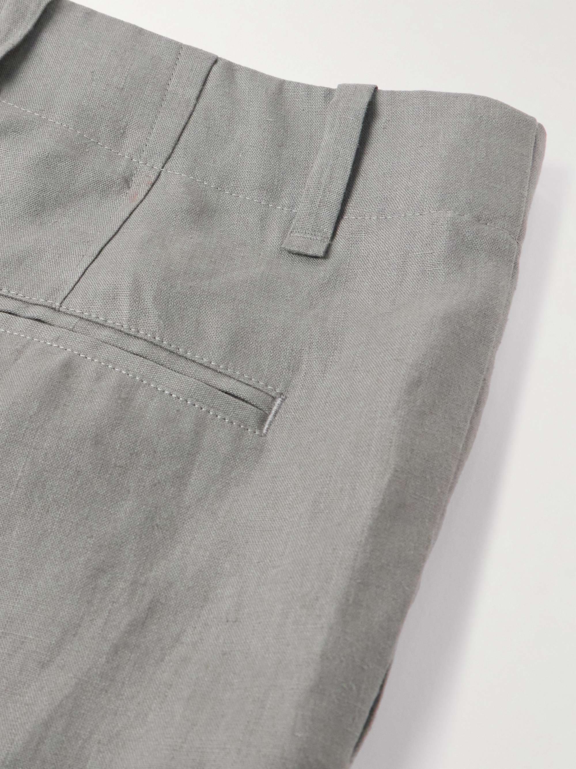 RAG & BONE Shift Straigh-Leg Linen Trousers for Men | MR PORTER